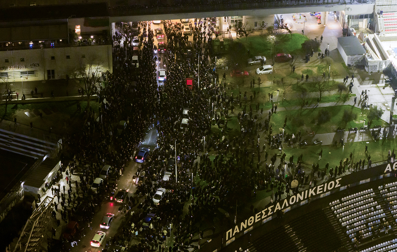 Μηχανοκίνητη πορεία ΠΑΟΚ