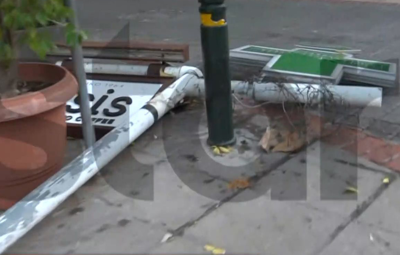 Σταυρός φαρμακείου έπεσε στο κεφάλι 15χρονης μαθήτριας στην Πατησίων &#8211; «Την είδα να πέφτει και να αιμορραγεί»