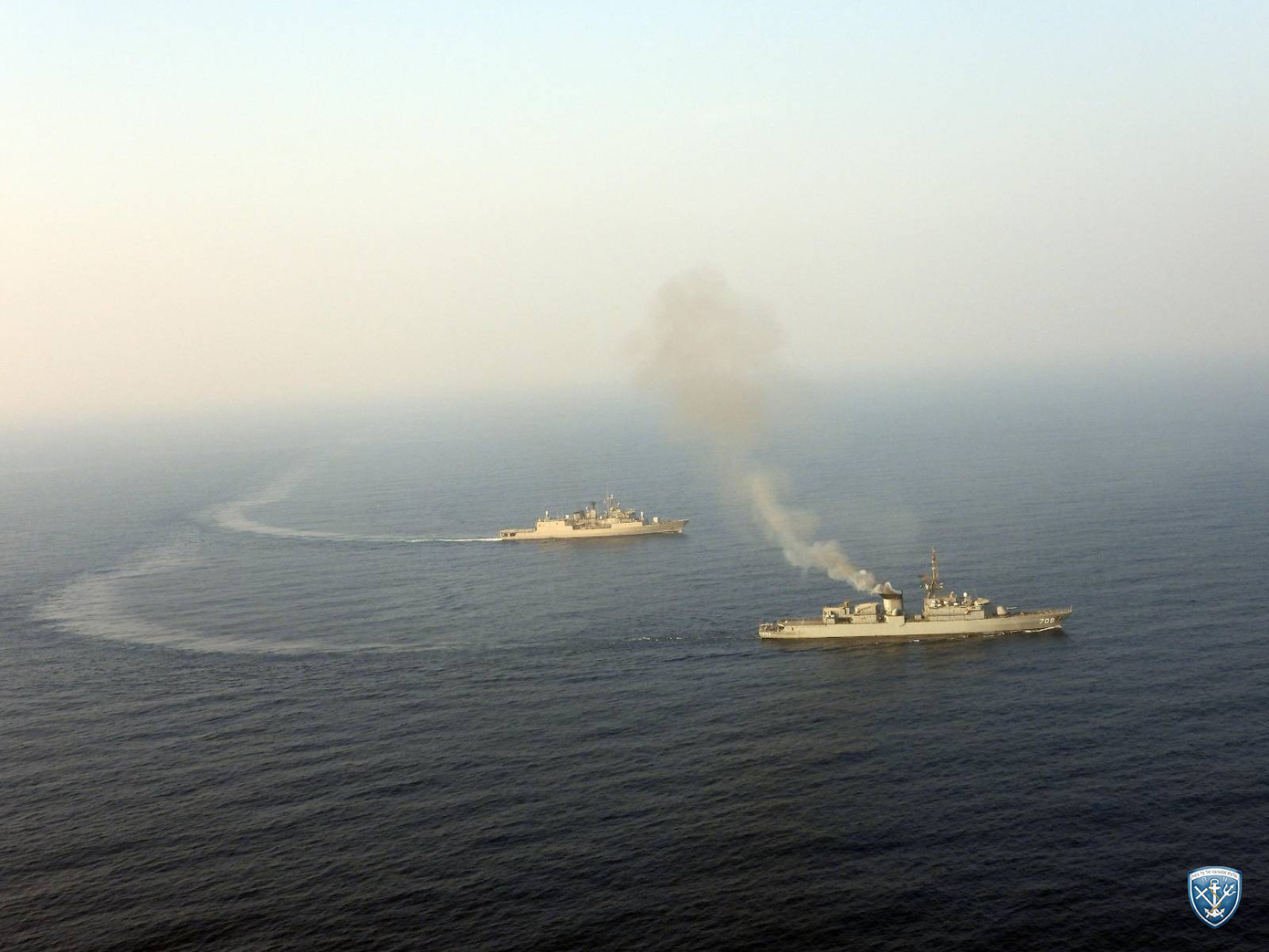 Συνεκπαίδευση της φρεγάτας «Ύδρα» με τη φρεγάτα Al Taif του Βασιλικού Ναυτικού της Σαουδικής Αραβίας