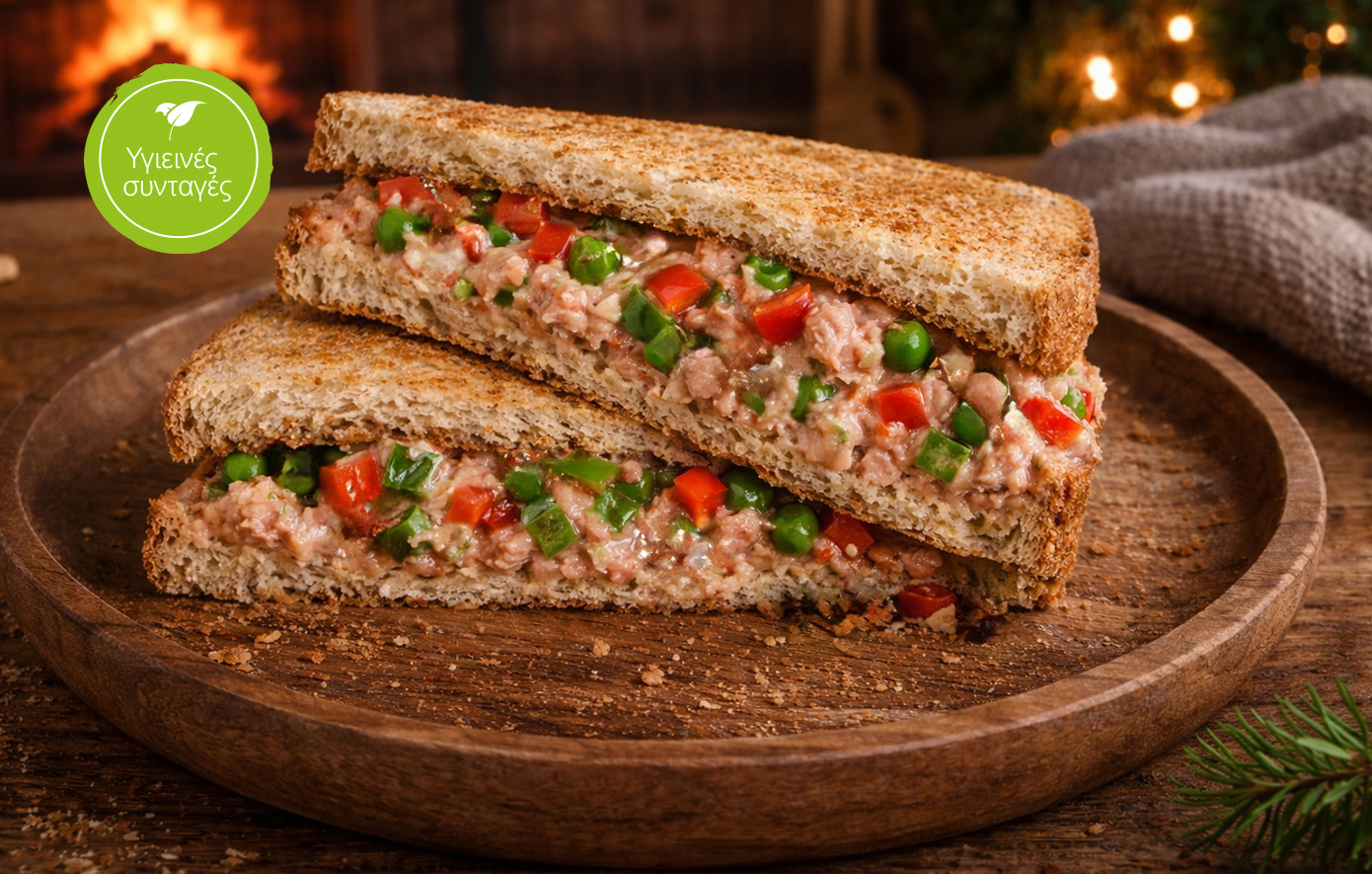 Υγιεινό βραδινό: Light σάντουιτς με γέμιση τόνο