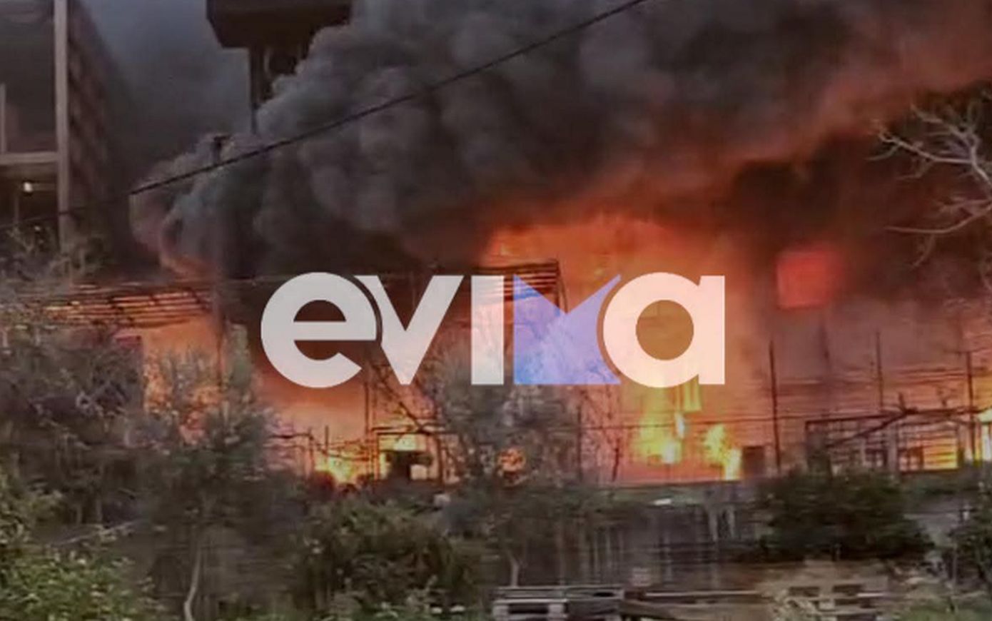 Φωτιά σε σπίτι στην Χαλκίδα &#8211; Μεγάλη κινητοποίηση της Πυροσβεστικής