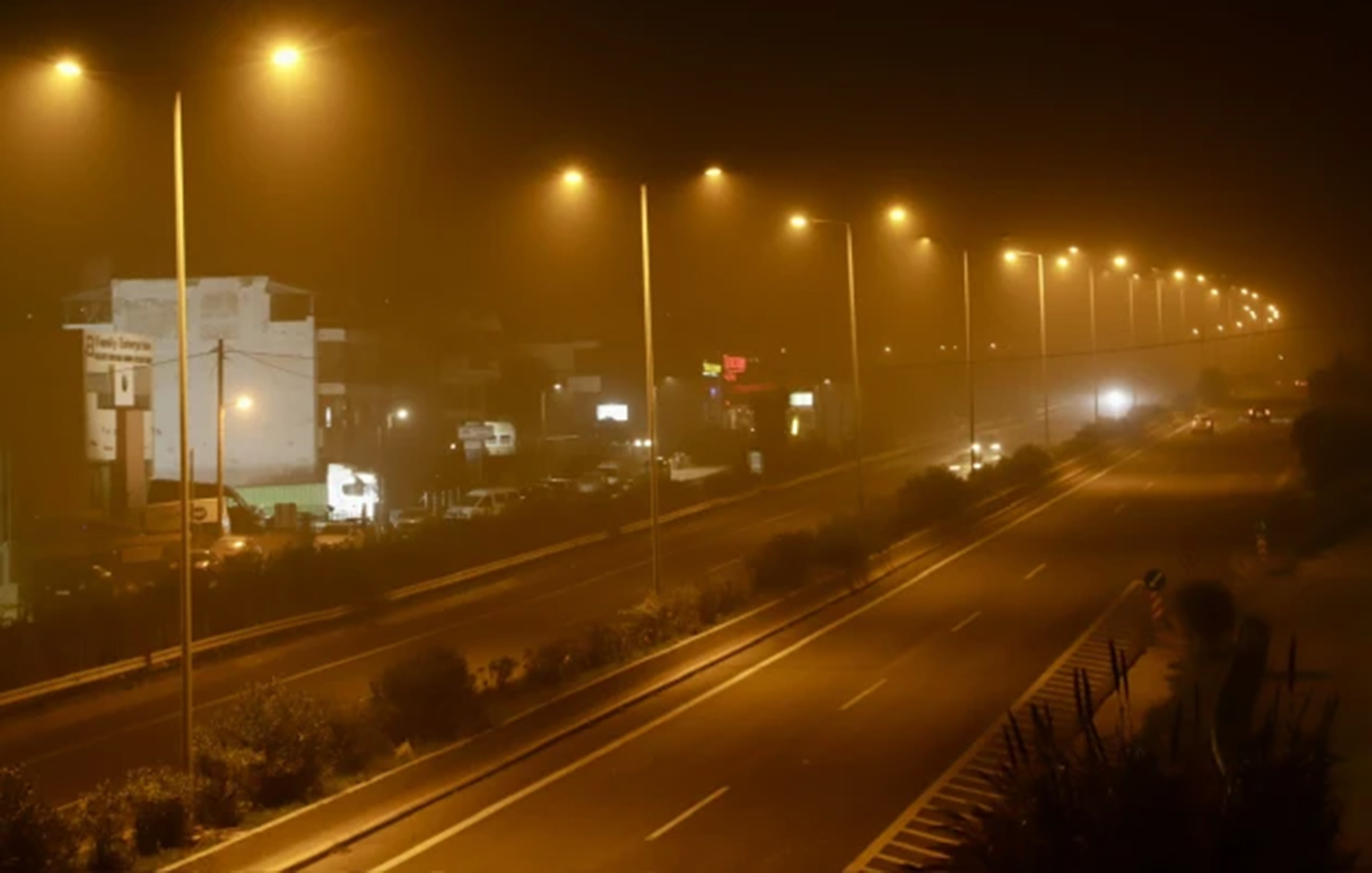 «Πνιγμένη» στην αφρικανική σκόνη η Κρήτη μετά την επέλαση της κακοκαιρίας &#8211; Εικόνες βγαλμένες από ταινία τρόμου