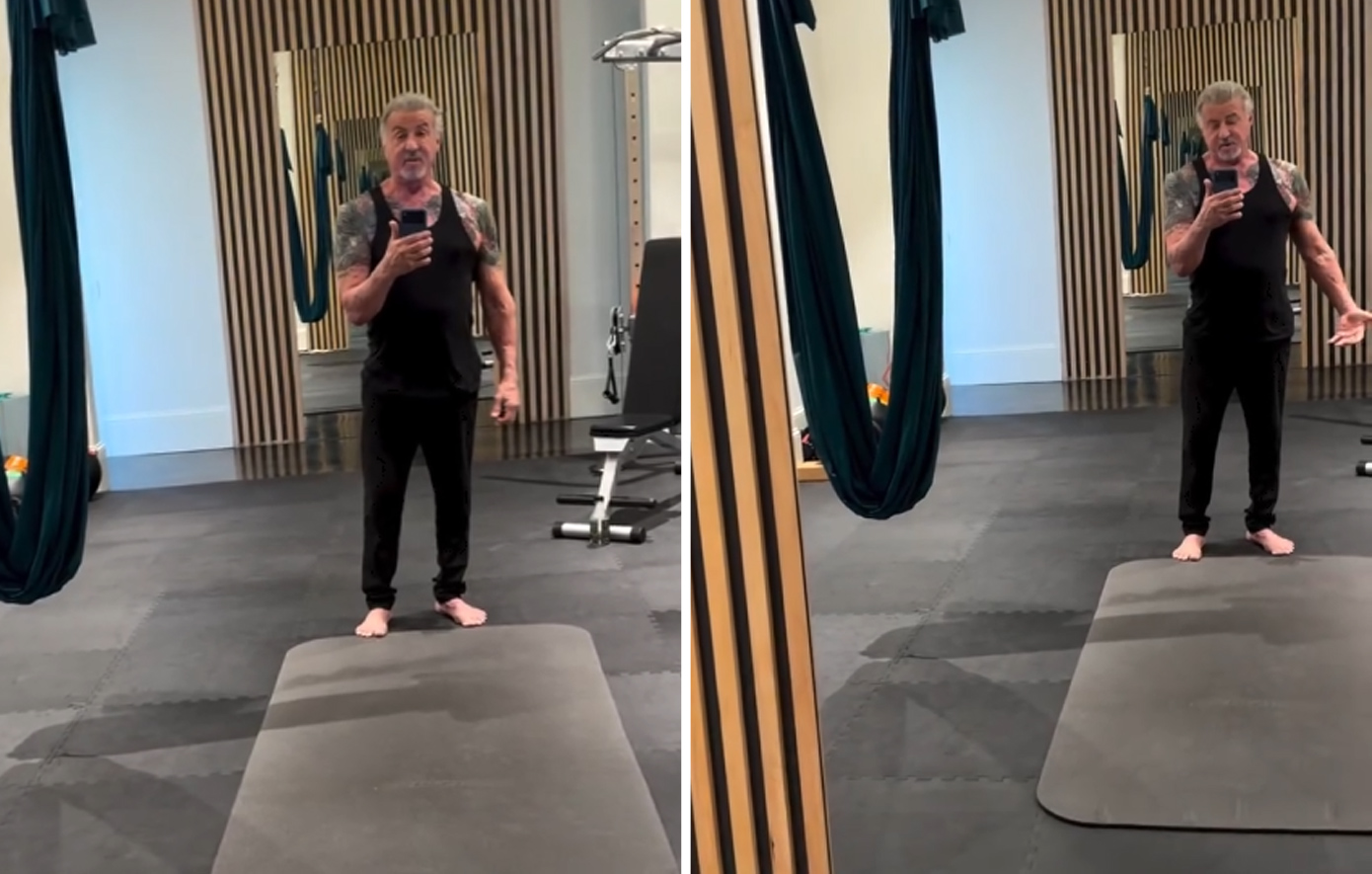 «Ο Σλάι δεν γερνάει ποτέ» &#8211; O Σιλβέστερ Σταλόνε αποθεώνεται που συνεχίζει να γυμνάζεται στα 79 του