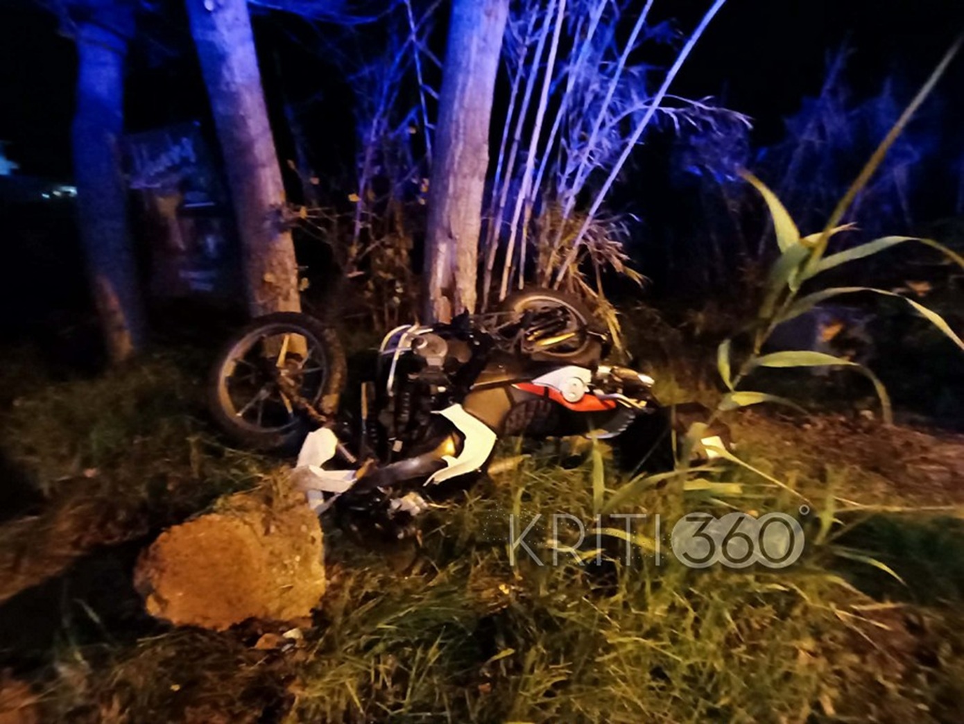 Τροχαίο με εγκατάλειψη στα Χανιά – Μηχανή βγήκε εκτός δρόμου, τραυματίστηκε ο ανάβατης