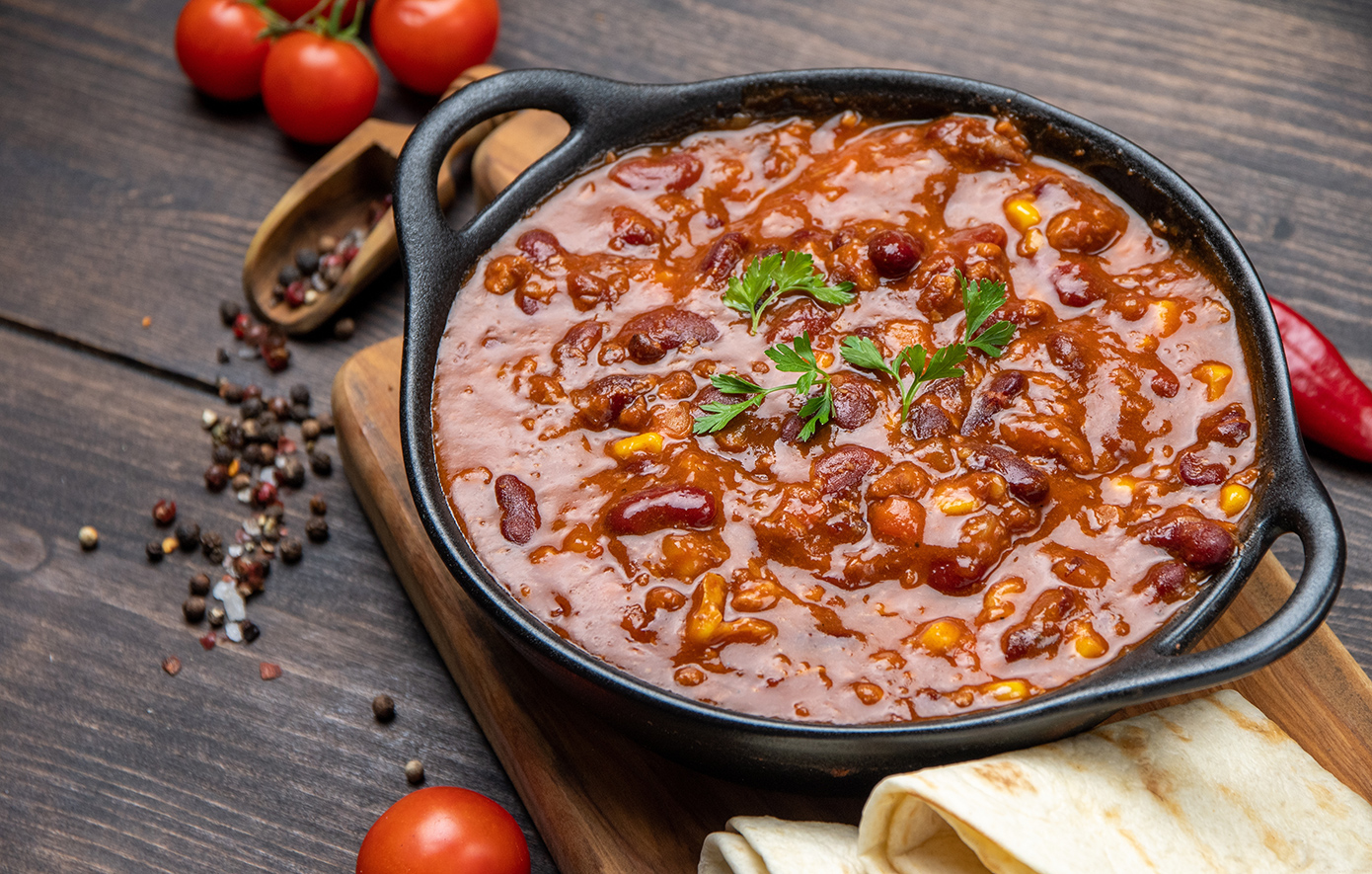 Εύκολη συνταγή chili σε 30 λεπτά