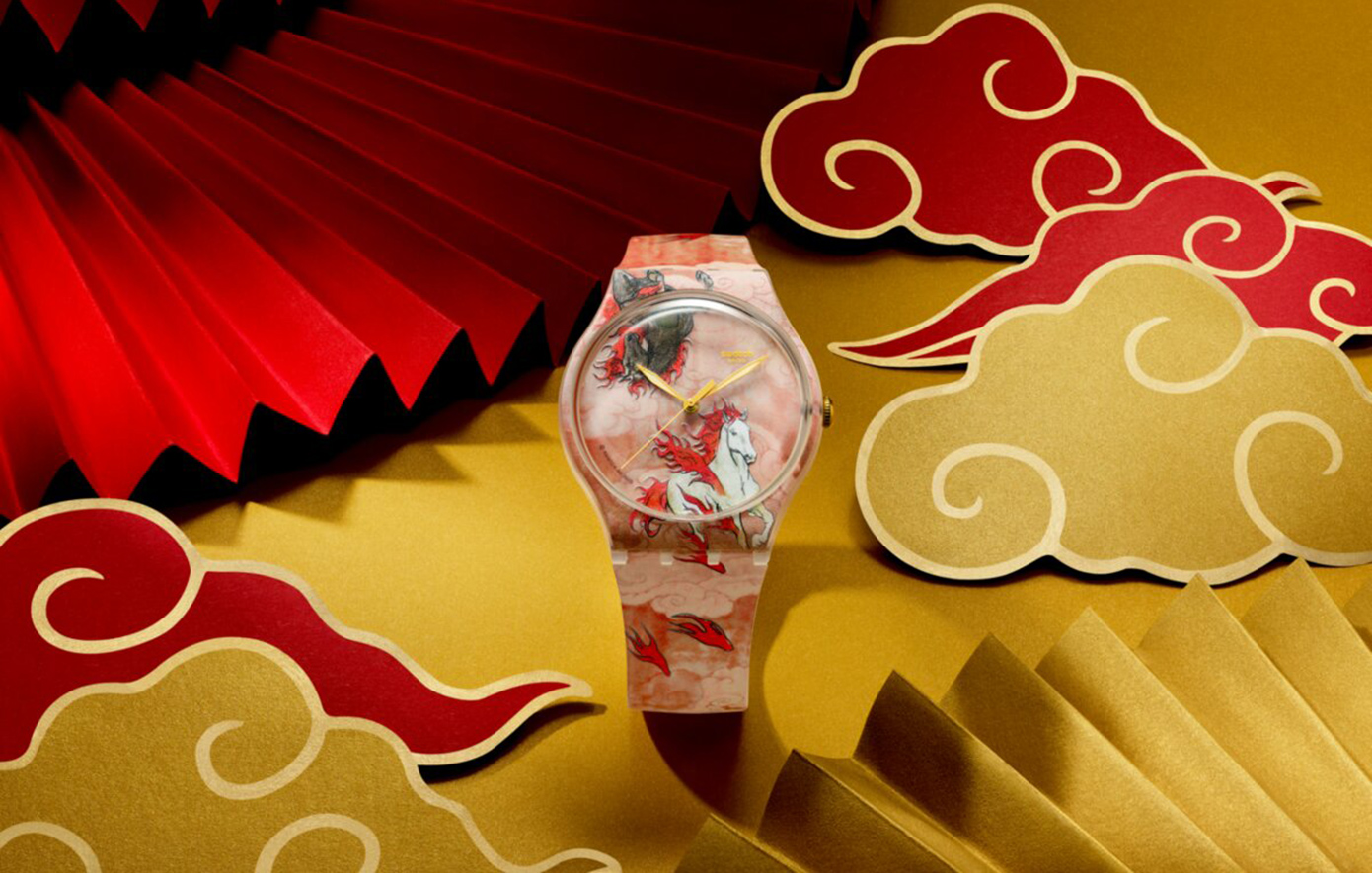 Η Swatch γιορτάζει τη χρονιά του αλόγους με το RIDING THE CLOUDS 