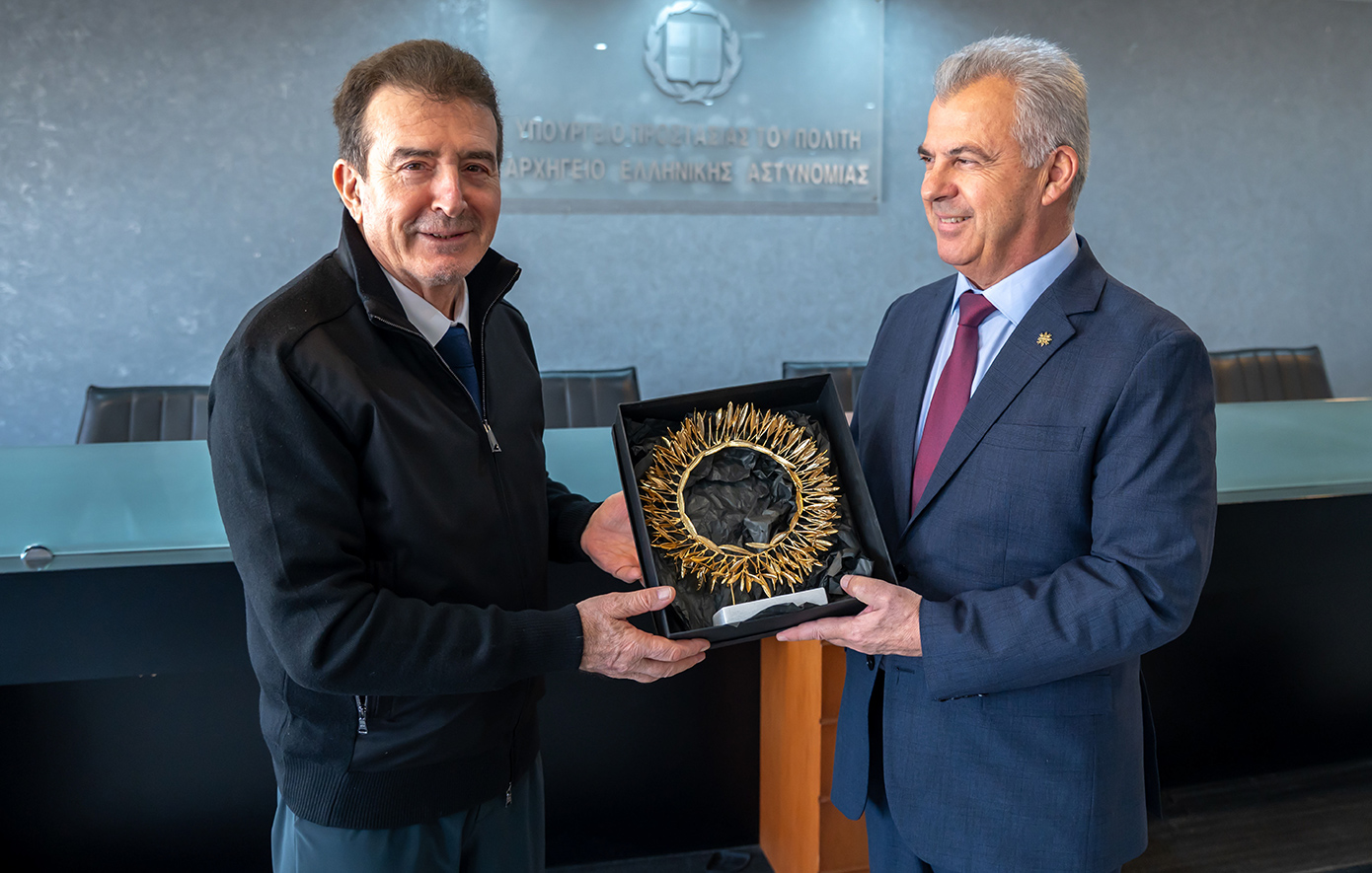 Συνάντηση Χρυσοχοΐδη με τον Κύπριο ομόλογό του – Κύπριοι αστυνομικοί θα φοιτούν στη Σχολή Αξιωματικών της ΕΛ.ΑΣ.