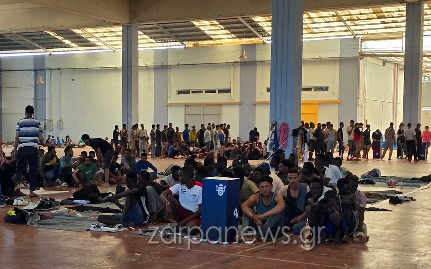 Χανιά: Σοβαρό επεισόδιο με τραυματίες στον χώρο κράτησης μεταναστών στην Αγυιά &#8211; Πλακώθηκαν για ένα&#8230; μπουφάν