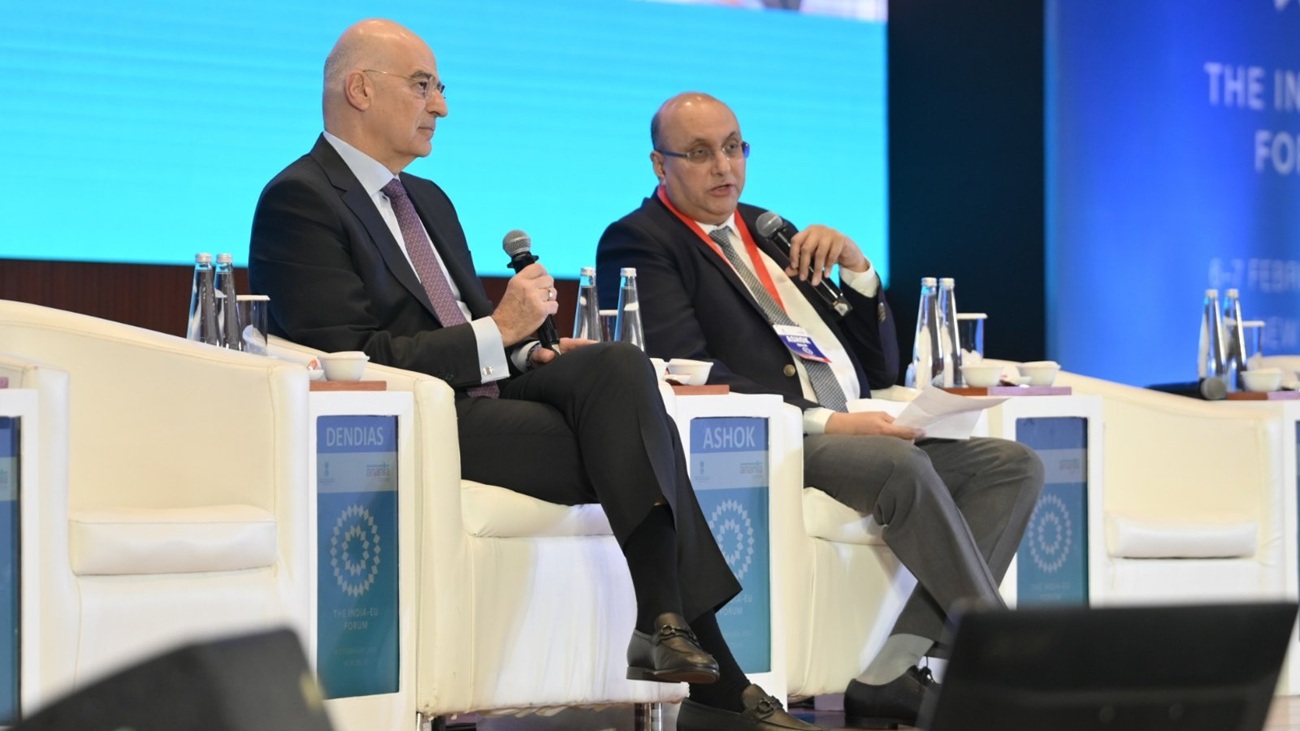 Σειρά επαφών του Νίκου Δένδια στην Ινδία