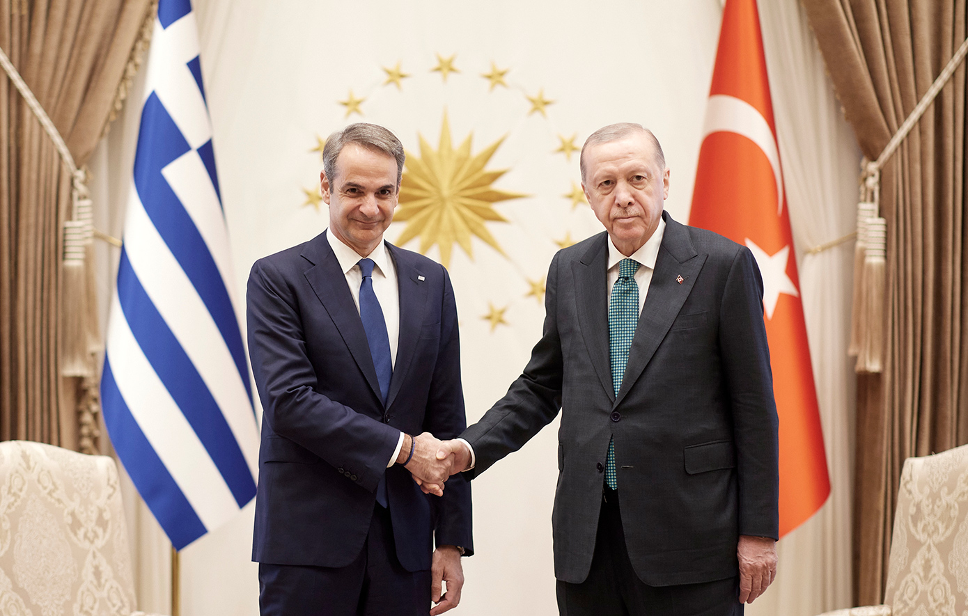 Ξεκίνησε η συνάντηση Μητσοτάκη &#8211; Ερντογάν στην Άγκυρα