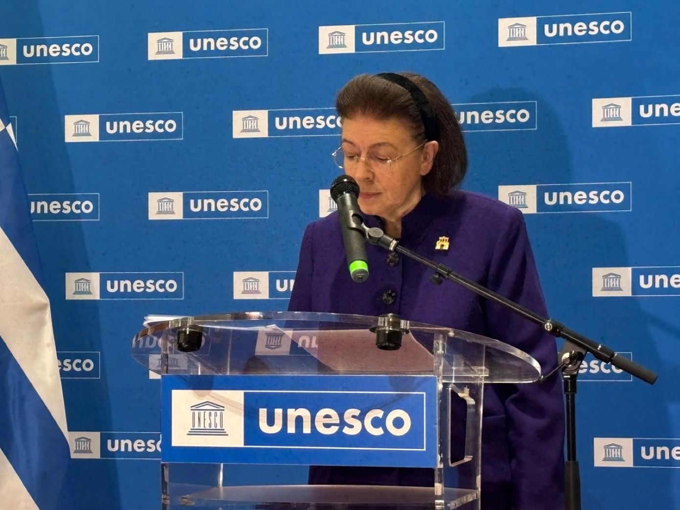 Μενδώνη στην UNESCO: Η ελληνική γλώσσα θεμέλιο του Πολιτισμού και της Δημοκρατίας