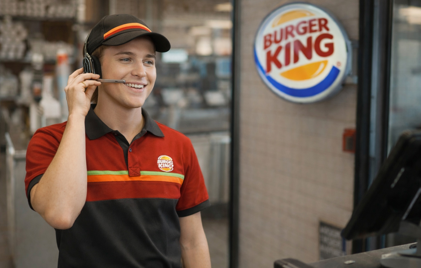 Η ψηφιακή βοηθός των Burger King λέγεται «Patty» και παρακολουθεί πόσο φιλικοί είναι οι υπάλληλοι προς τους πελάτες