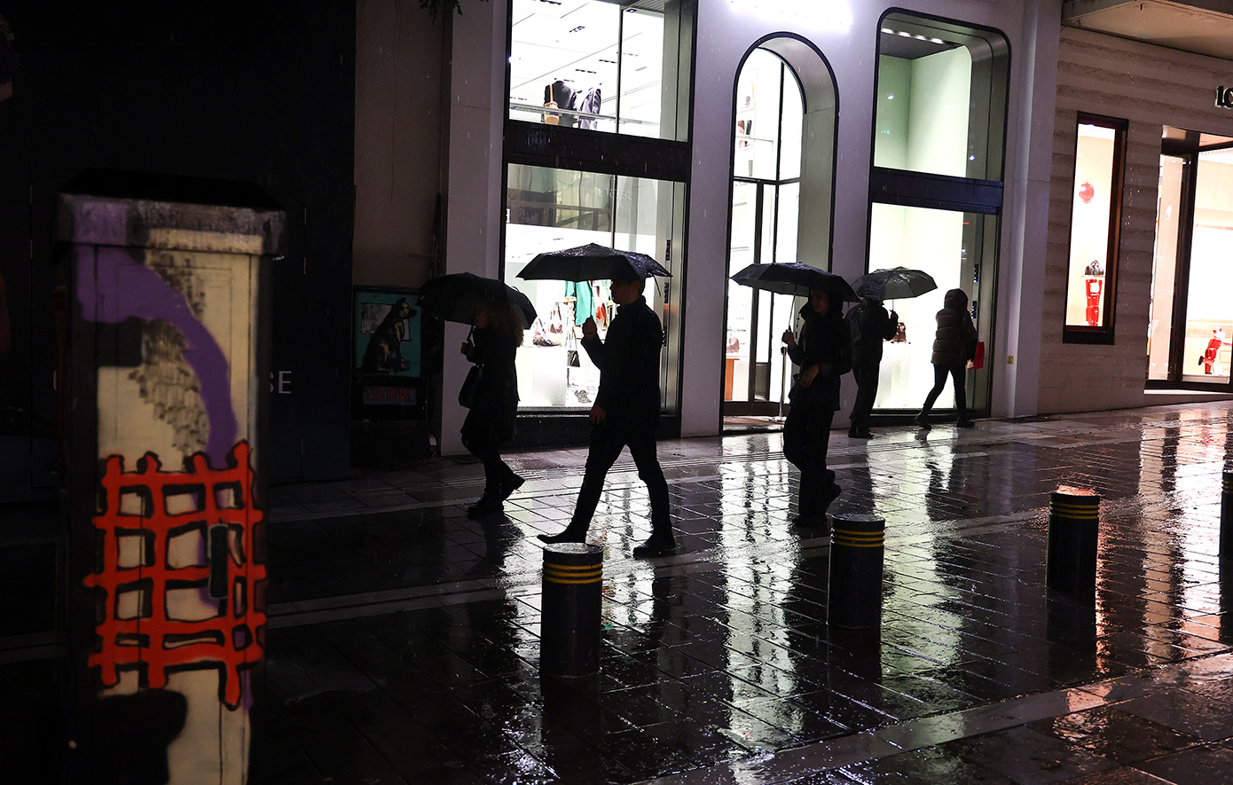 βροχή Αθηνα βροχή Αθηνα