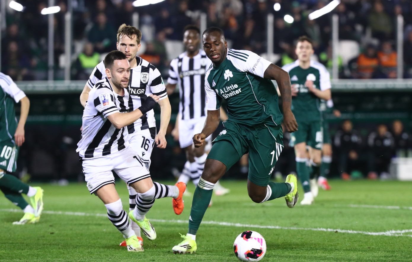 Παναθηναϊκός &#8211; ΠΑΟΚ: 0-1 στο 66&#8242; με πέναλτι ο Γιακουμάκης