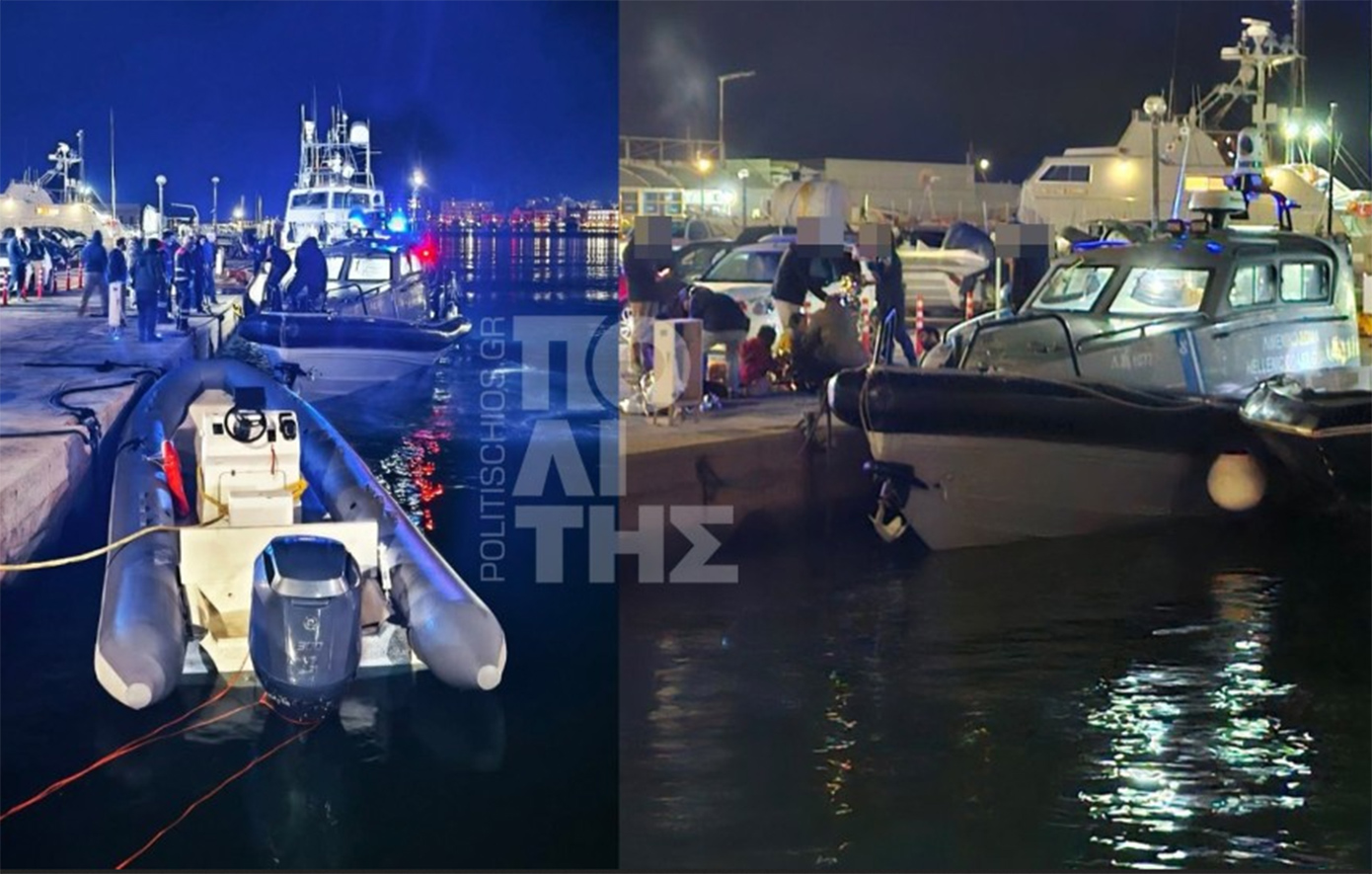 Χίος: Πυροβολισμοί και σύγκρουση του Λιμενικού με λέμβο διακινητών – Πληροφορίες για δεκάδες τραυματίες &#8211; Έρευνες απο Super Puma