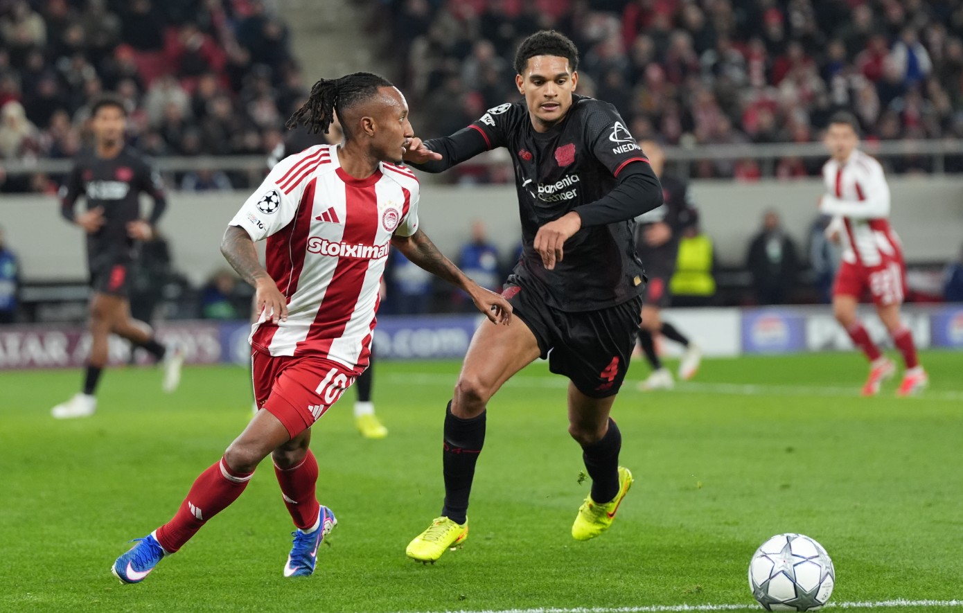 Ολυμπιακός &#8211; Λεβερκούζεν: Οι φανέλες με τις οποίες θα αγωνιστούν οι δύο ομάδες