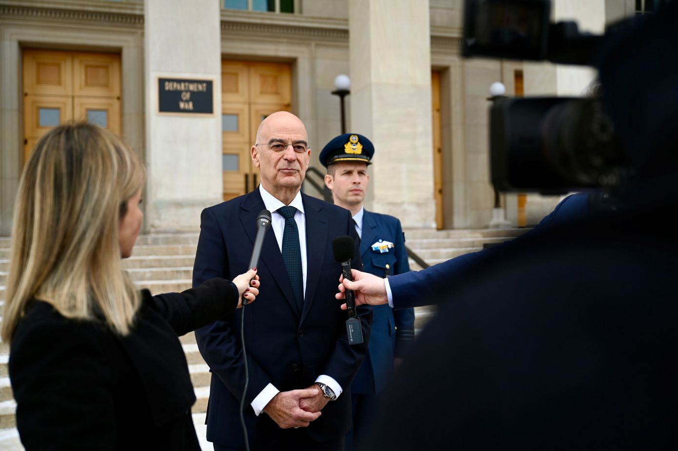 Στην Ουάσινγκτον ο Δένδιας: Συναντήθηκε και με ηγετικά στελέχη του Κογκρέσου