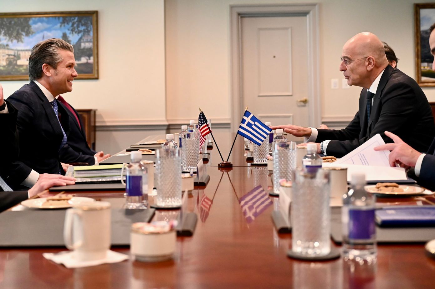 Τα τετ α τετ Δένδια στην Ουάσινγκτον: «Ατζέντα 2030», F-35 και ο στρατηγικός ρόλος της Ελλάδας