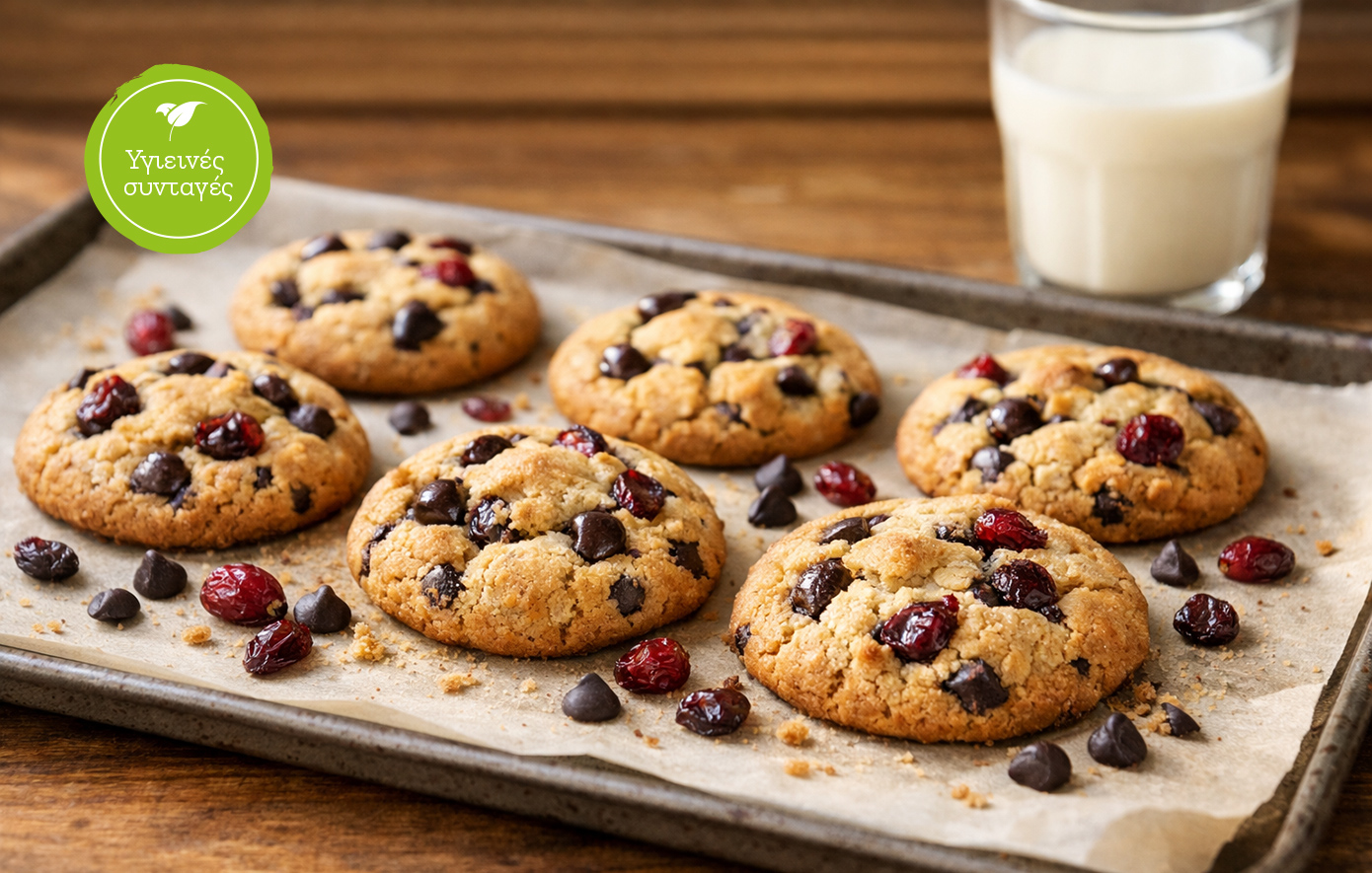 Soft cookies με έξτρα πρωτεΐνη