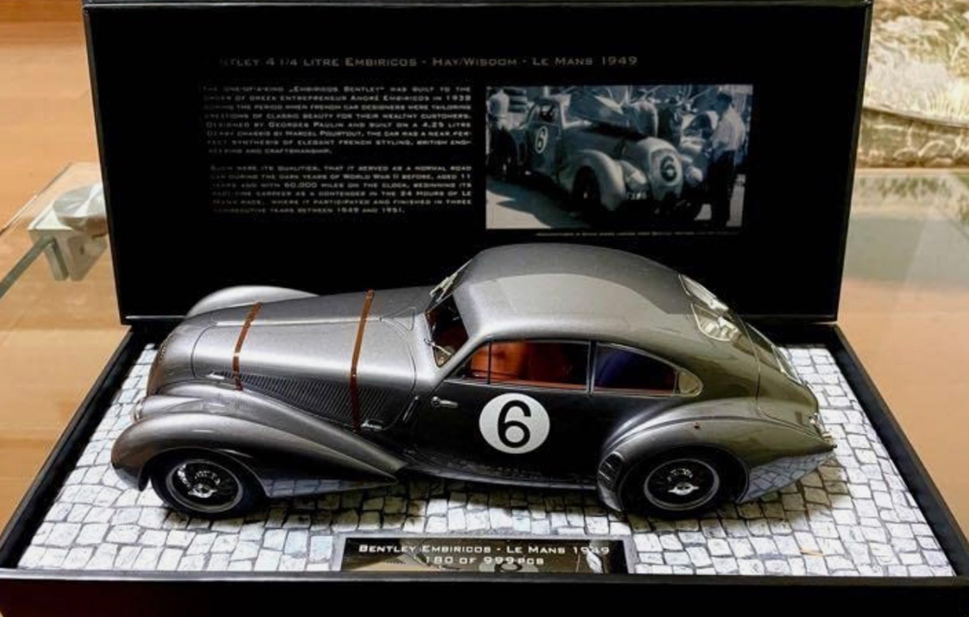 Bentley Embiricos: Σπάνια ακόμη και η μικρογραφία της!