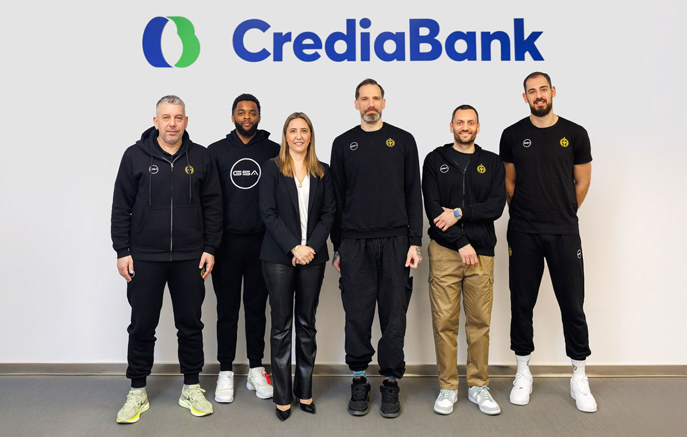 Η CrediaBank συνοδοιπόρος Ελλήνων αθλητών στη διαδρομή προς την κορυφή