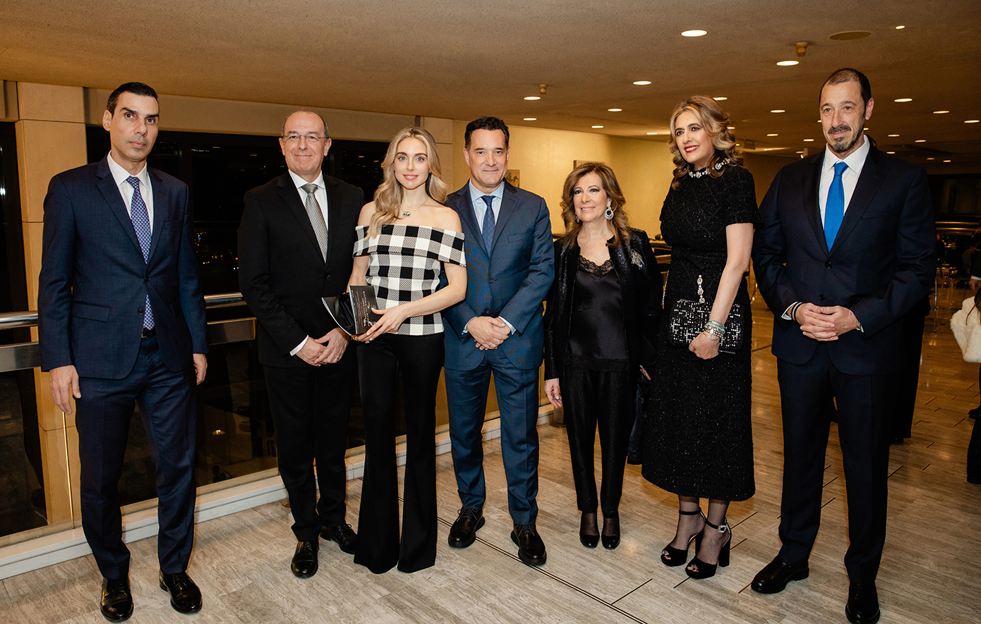 Μαρίος Θεμιστοκλέους, ο Πρέσβης της Ιταλίας Paolo Cuculi, Μαριάννα Λαιμού, Αδώνης Γεωργιάδης, Elisabetta Casellati, Χριστιάννα Β. Βαρδινογιάννη, Μανώλης Παπασάββας