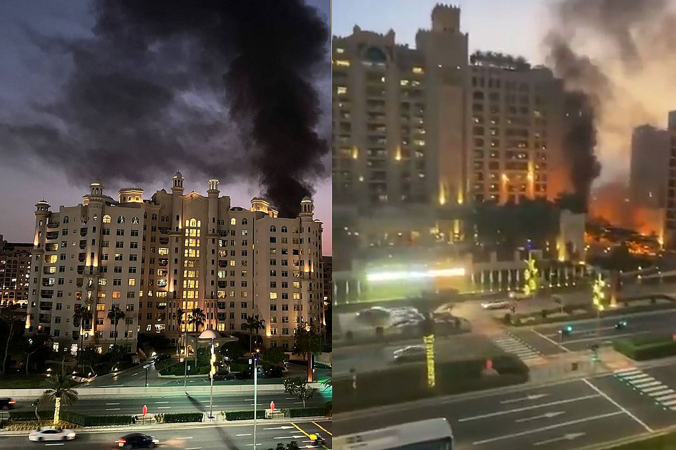 Συναγερμός στο Ντουμπάι &#8211; Εκρήξεις και καπνός πάνω από το Παλμ Τζουμέιρα μετά τις ιρανικές επιθέσεις