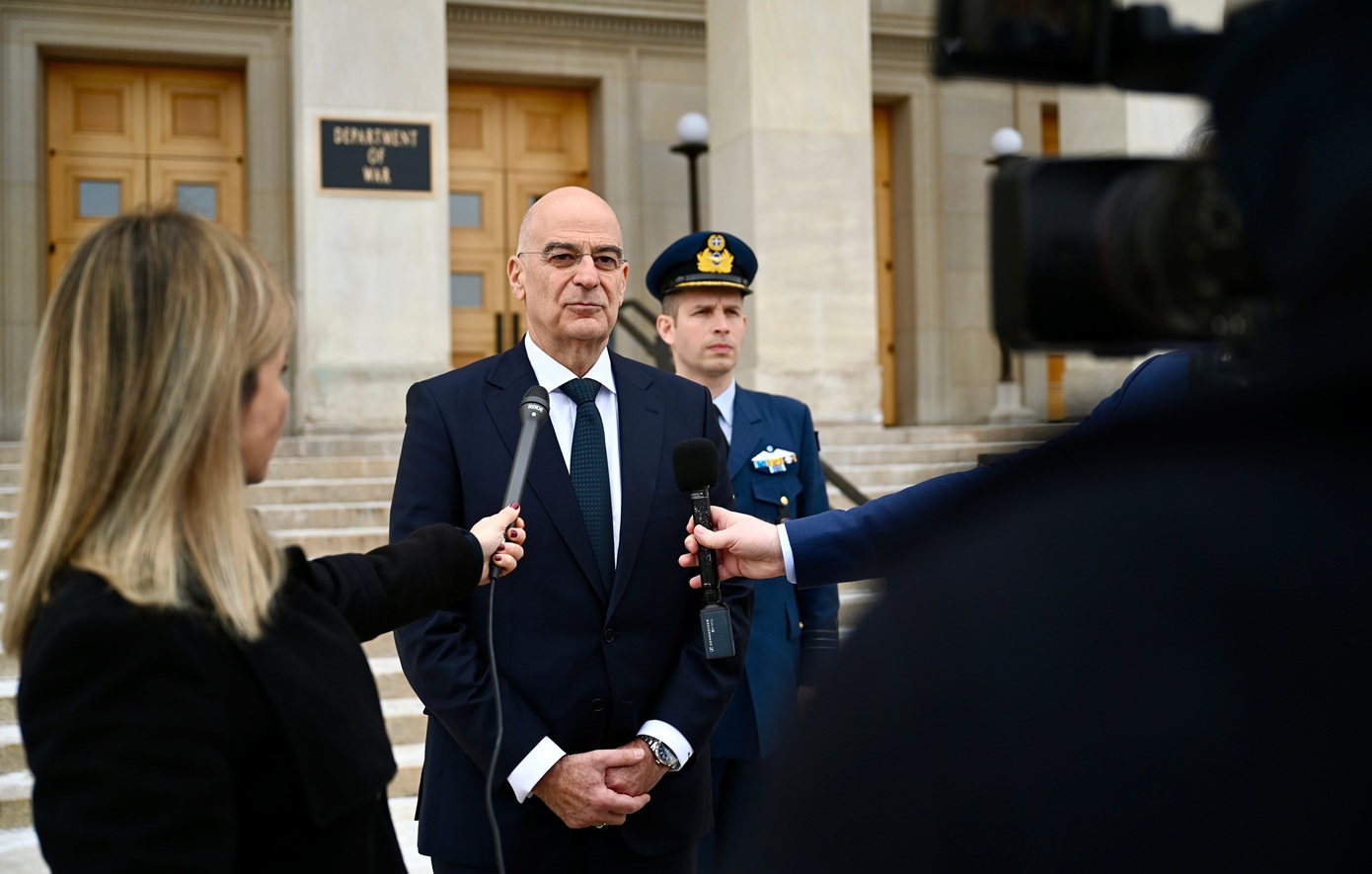 Δένδιας: «Παγίδα για την Τουρκία η Γαλάζια Πατρίδα» &#8211; Τι είπε για μετασχηματισμό ΕΔ, συμπαραγωγή με Ισραήλ στην «Ασπίδα του Αχιλλέα»