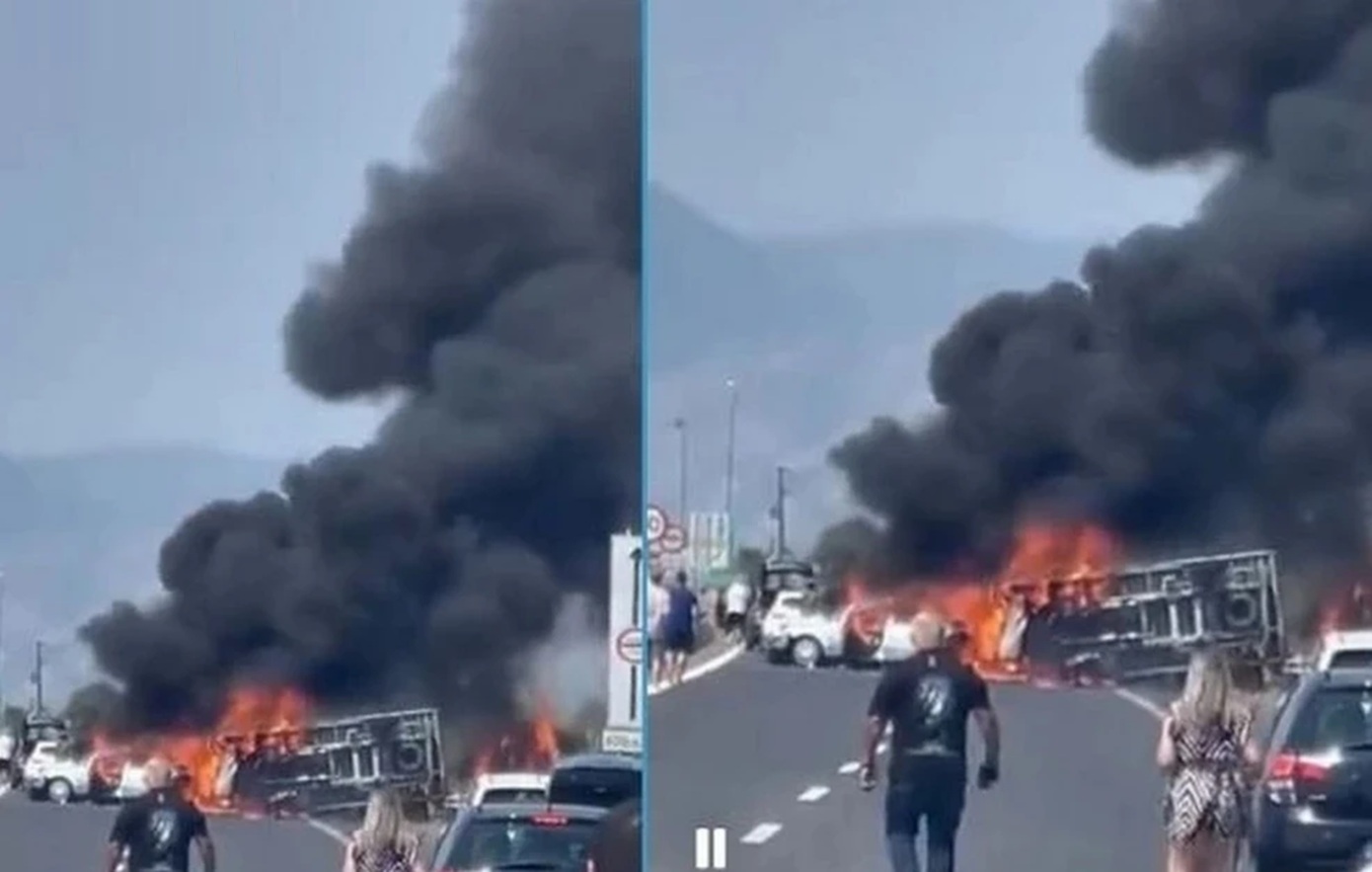 Καταδίκη για την πολύνεκρη καραμπόλα στα διόδια Ιάσμου τον περασμένο Αύγουστο: Στη φυλακή επέστρεψε ο Βούλγαρος οδηγός