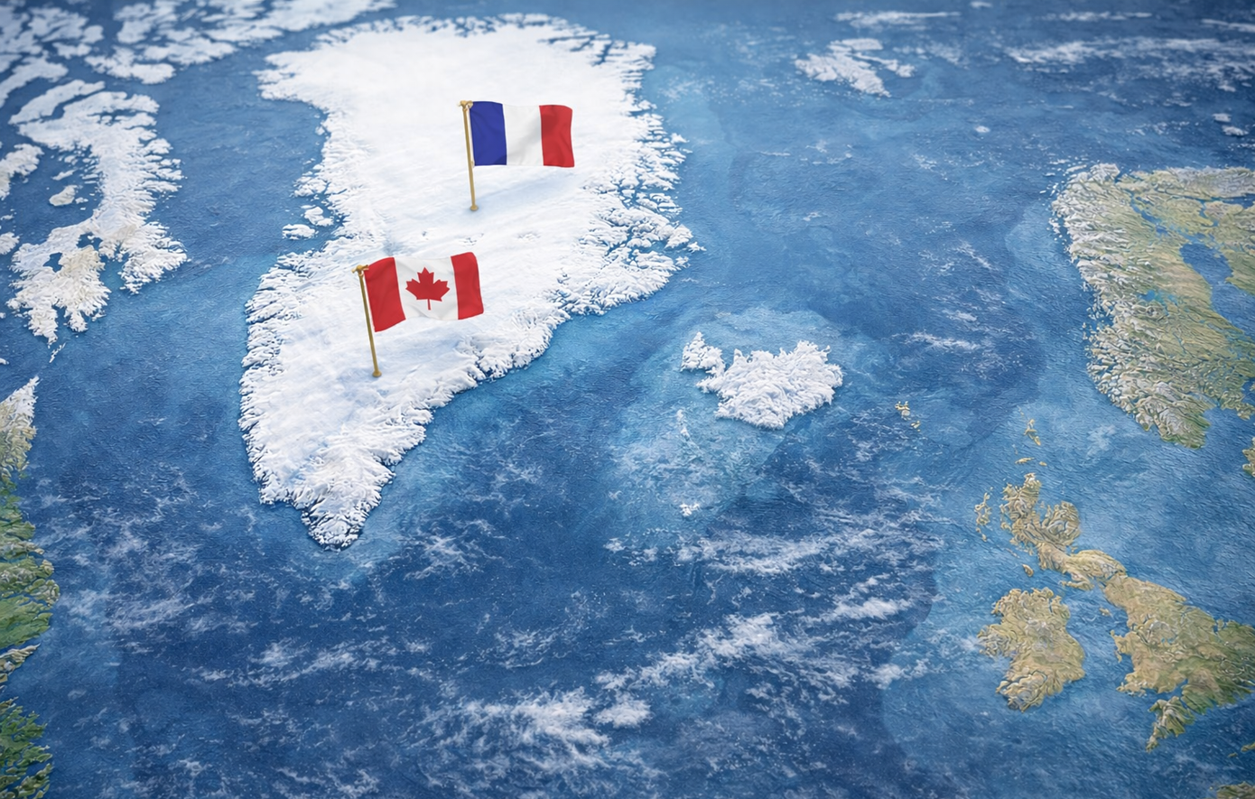 Γροιλανδία σε πολιορκία: Καναδάς και Γαλλία στήνουν προξενεία απέναντι στον Τραμπ