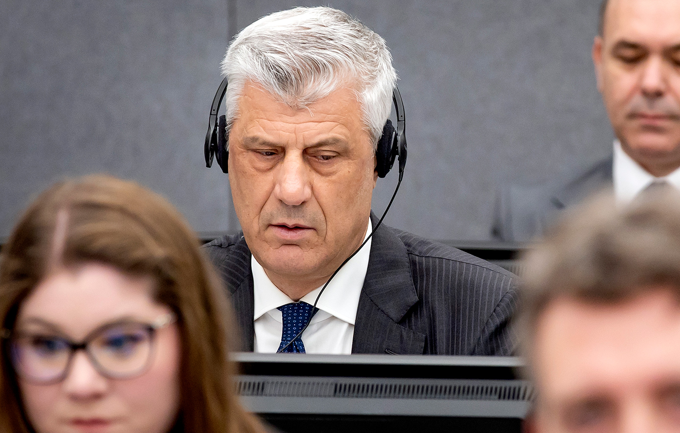 Την καταδίκη του πρώην προέδρου Θάτσι για εγκλήματα πολέμου ζήτησαν οι εισαγγελείς του Ειδικού Δικαστηρίου για το Κόσοβο