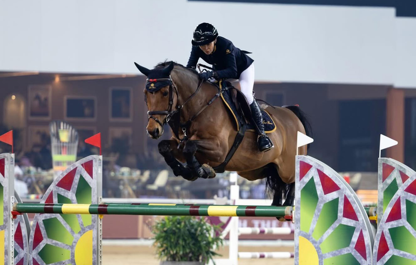 Το καθαρόαιμο άλογο της Αθηνάς Ωνάση στο κορυφαίο «Grand Prix CSI5*» στη Ντόχα του Κατάρ