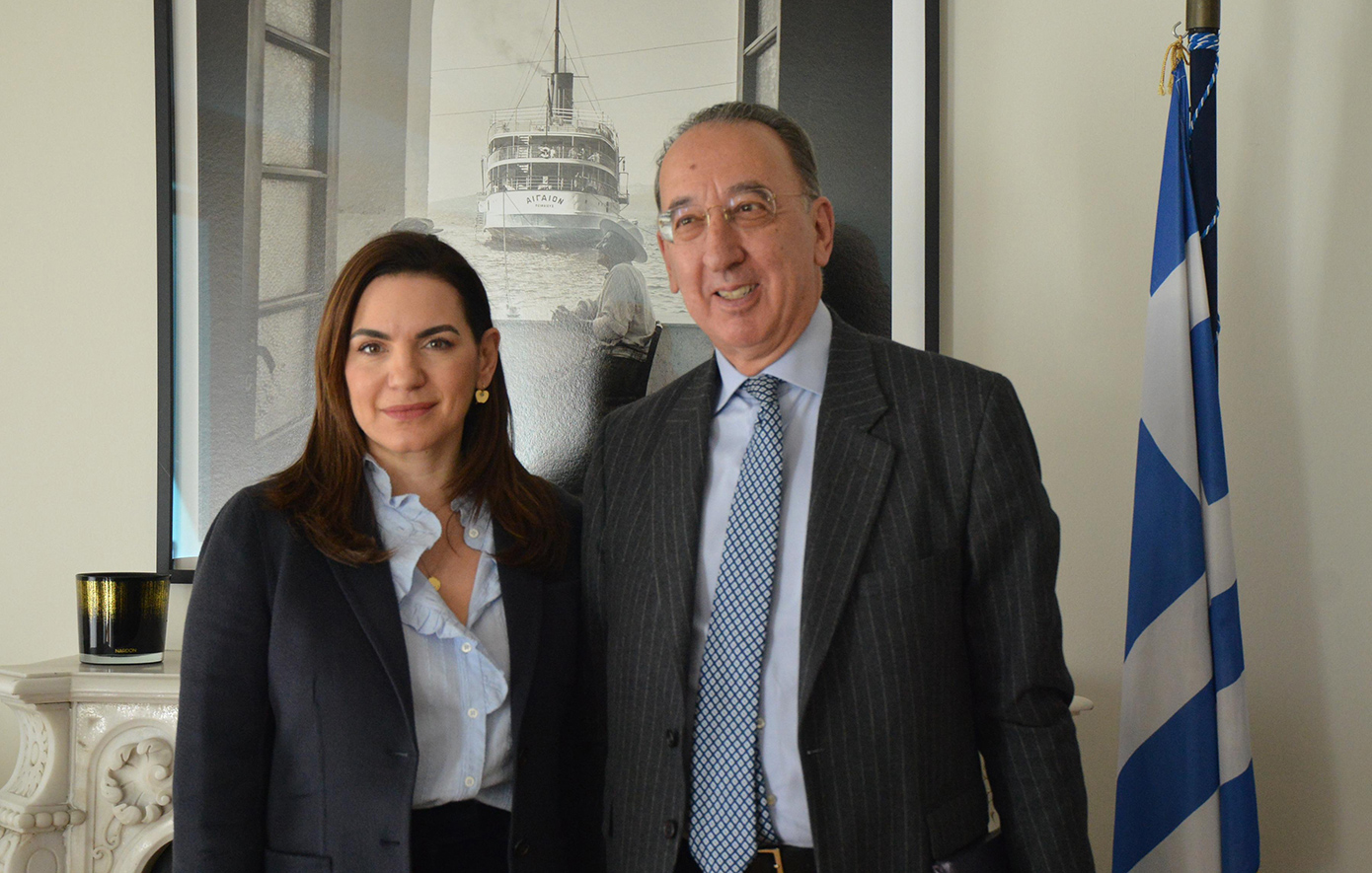 Κεφαλογιάννη: Οι εξελίξεις στον ευρωπαϊκό τουρισμό στο επίκεντρο συνάντησης με τον πρέσβη της Ισπανίας στην Ελλάδα