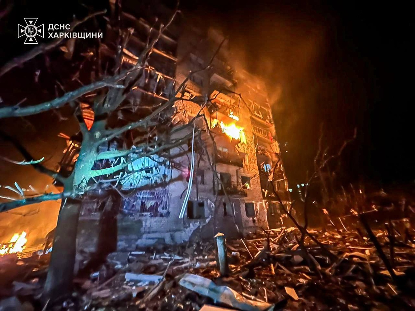 Τρία παιδιά και ένας ενήλικας σκοτώθηκαν από ρωσικό πλήγμα στο Χάρκοβο