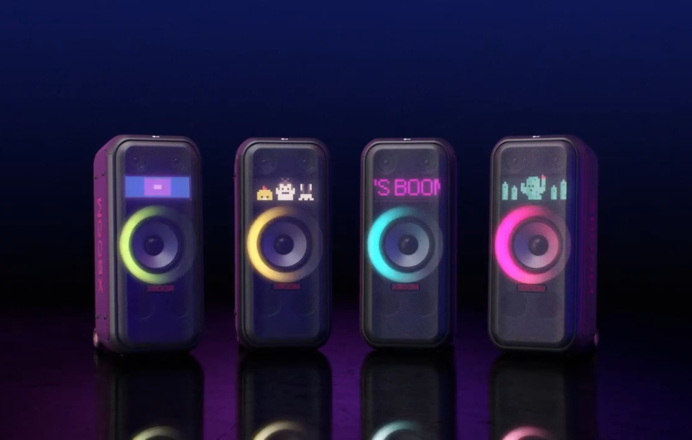 LG XBOOM DXL7T: Απόκριες on full volume 