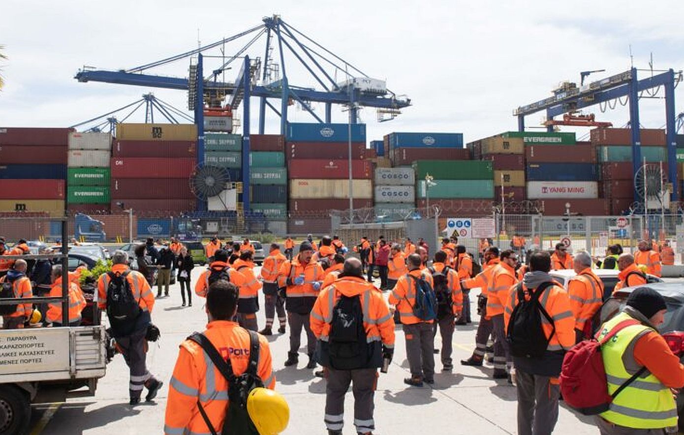 Απεργούν στις 6 Φεβρουαρίου οι λιμενεργάτες &#8211; Συγκεντρώσεις στα λιμάνια Πειραιά και Ελευσίνας