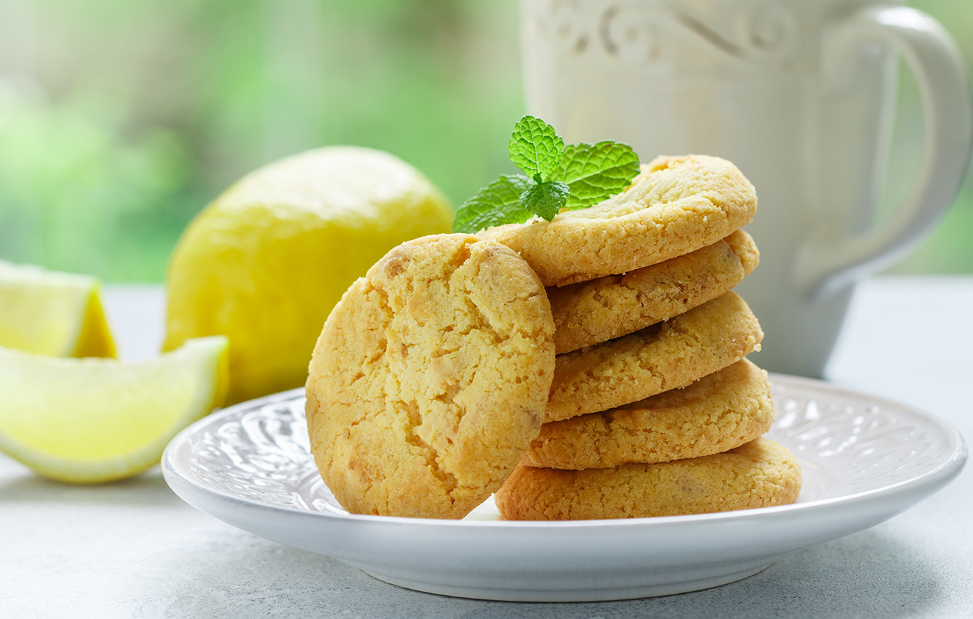Μπισκότα λεμονιού
