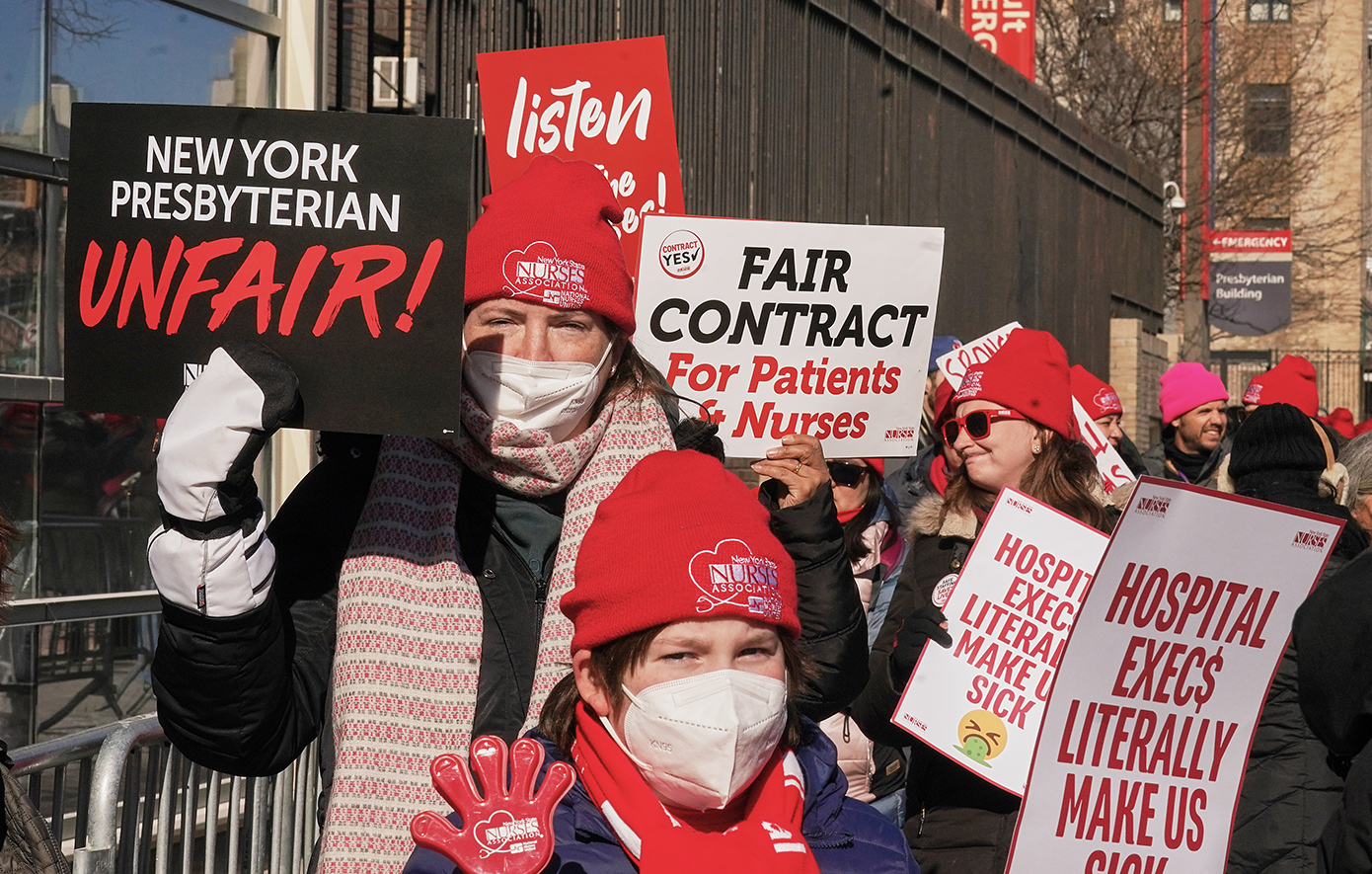 Νικητές οι νοσηλευτές της Νέας Υόρκης: Αυξήσεις και προσλήψεις «σφραγίζουν» το τέλος της απεργίας