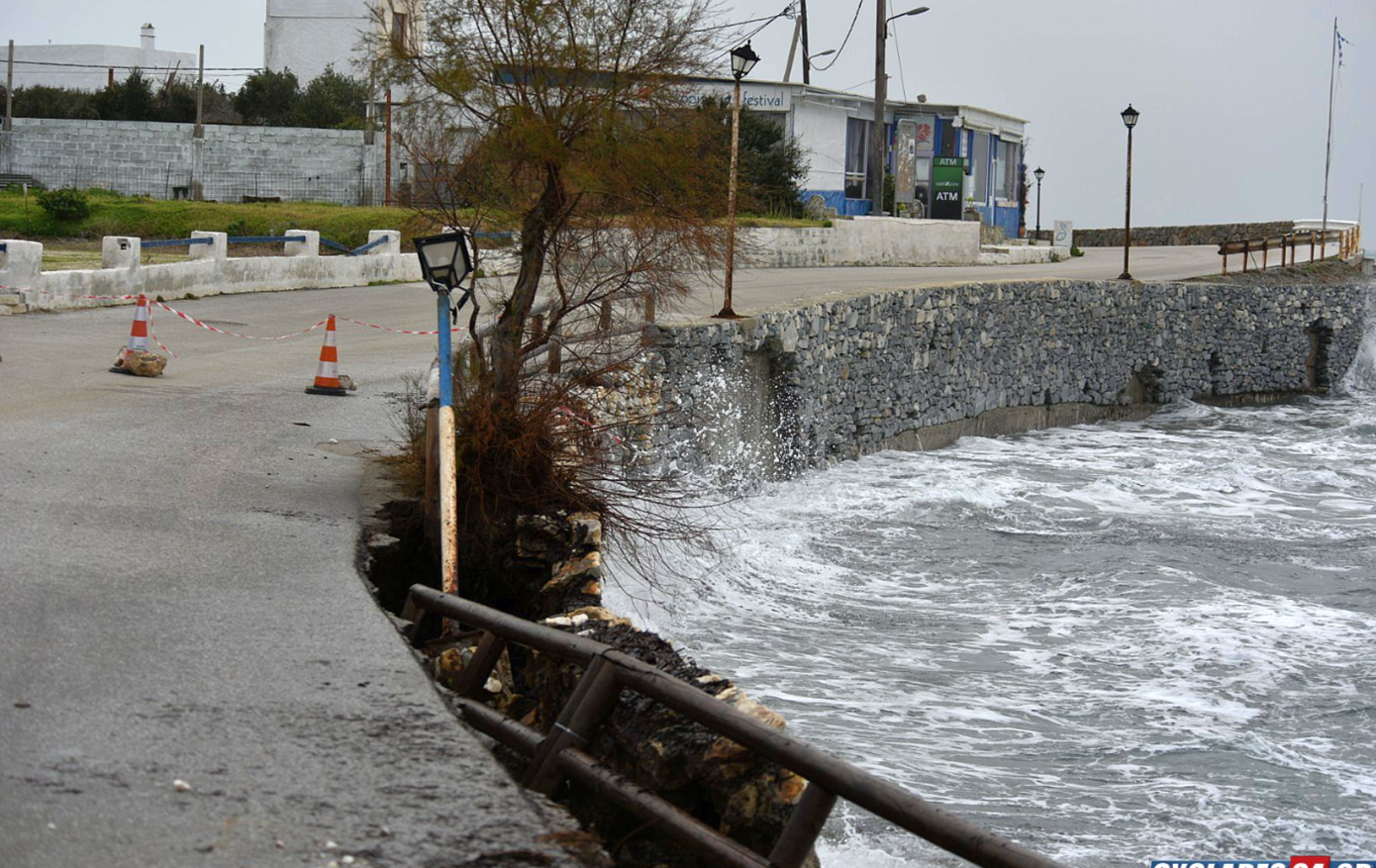 Σε καθεστώς έκτακτης ανάγκης δύο δημοτικές κοινότητες στη Νάξο