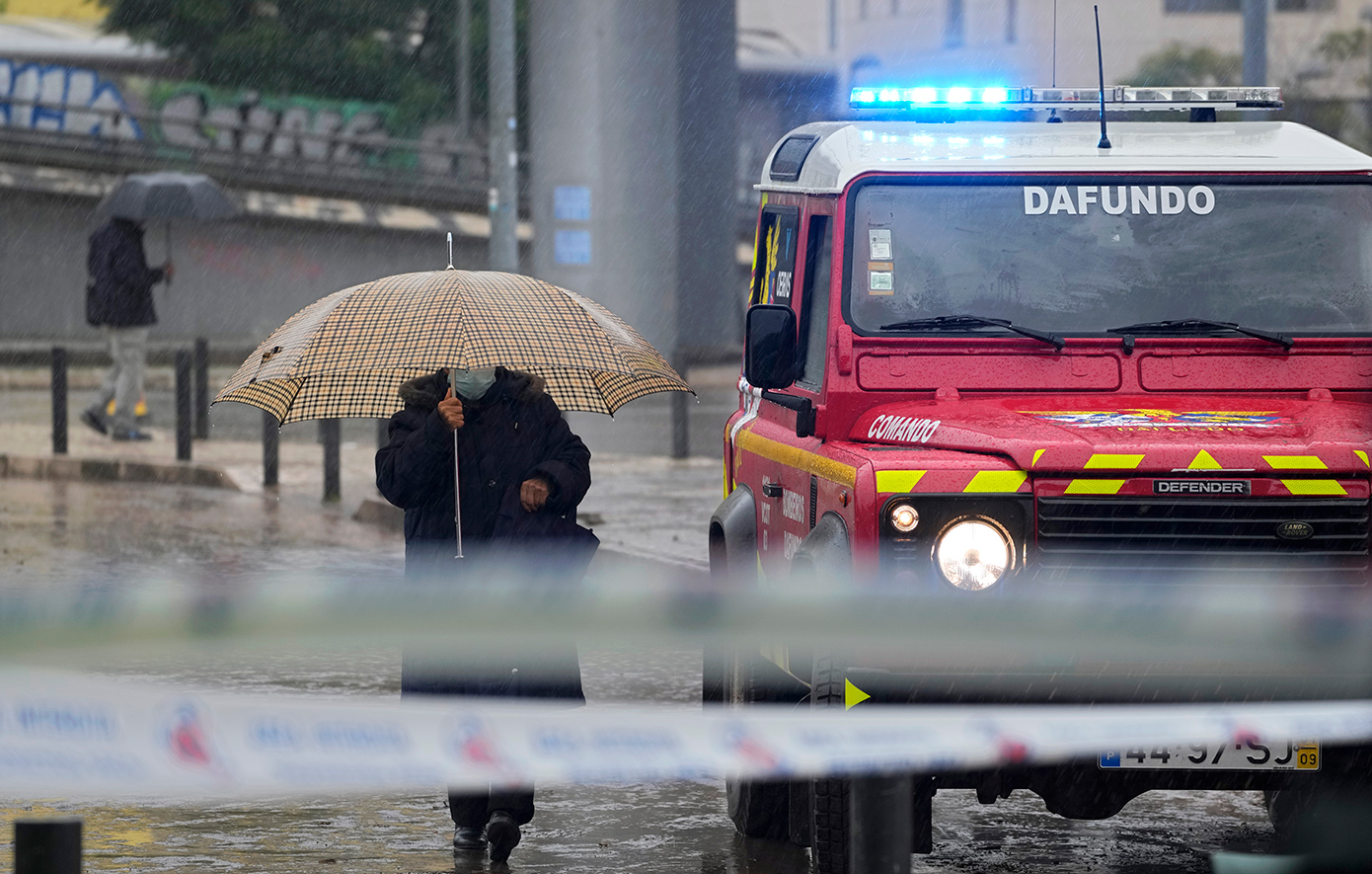 Ιστορικό ρεκόρ βροχοπτώσεων στην Πορτογαλία: Ο πιο υγρός Φεβρουάριος από το 1979
