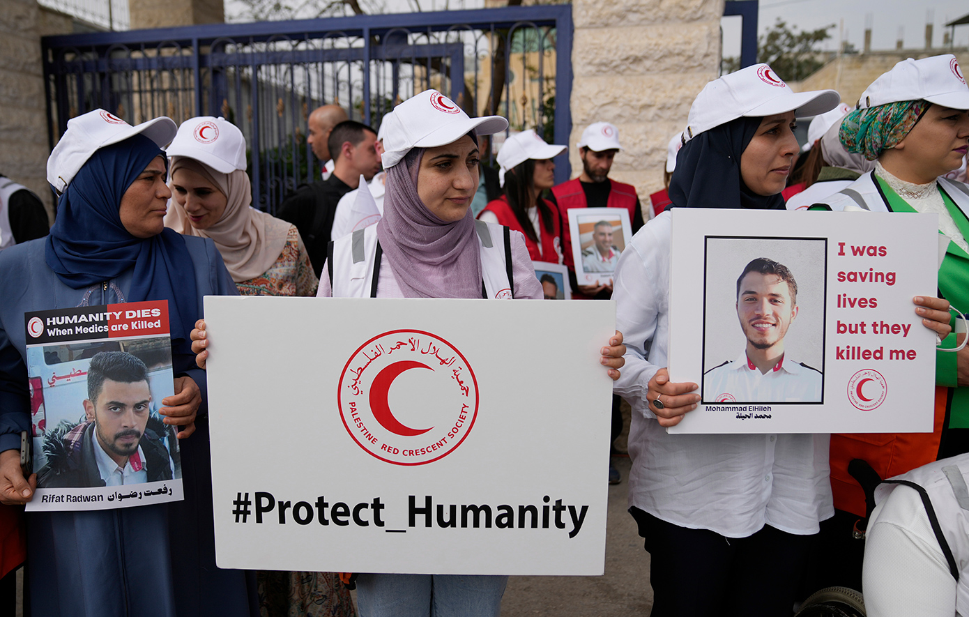 Γάζα: Νεκρός διασώστης της Ερυθράς Ημισελήνου μετά από ισραηλινή επίθεση στη Χαν Γιούνις