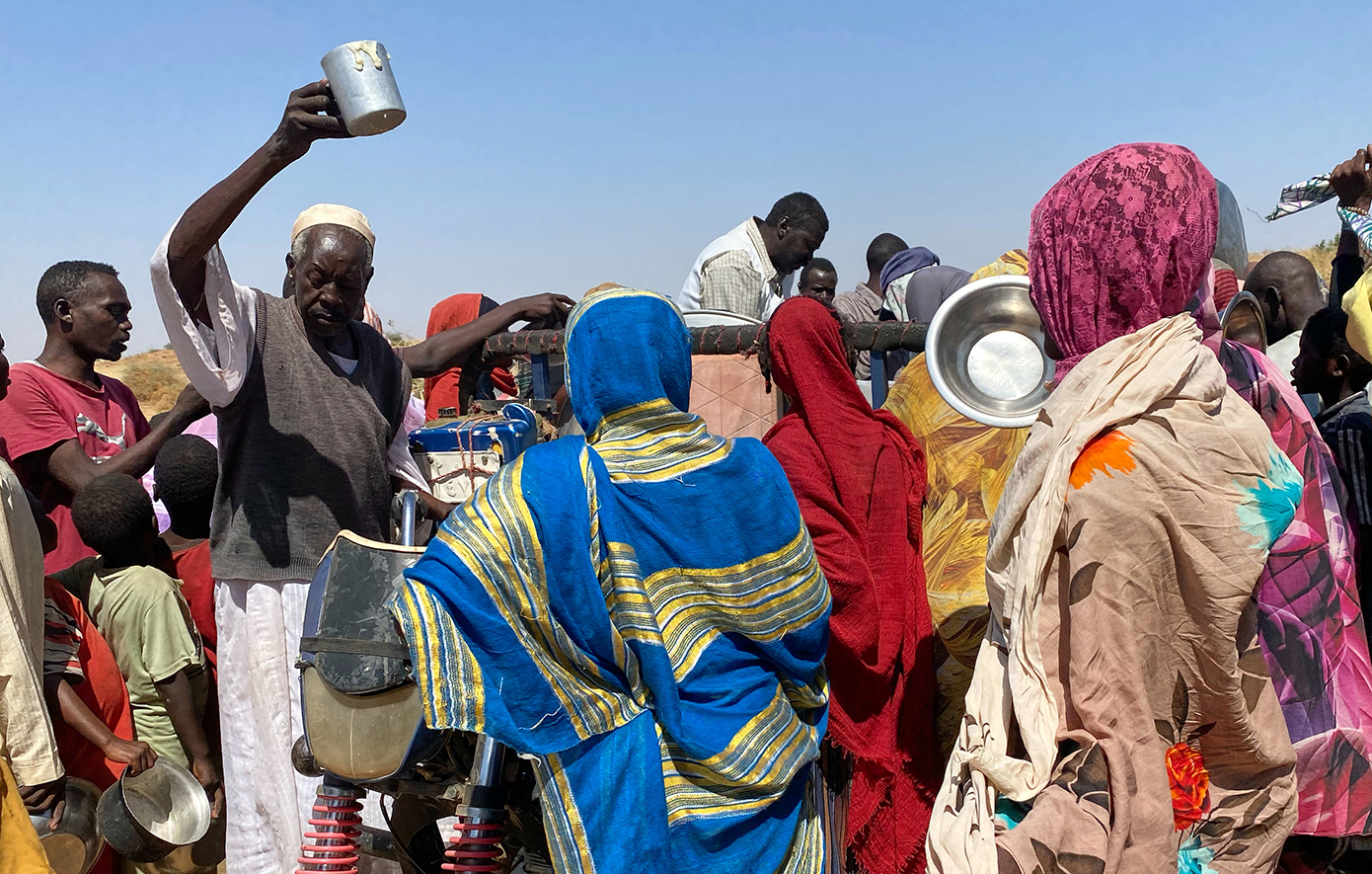 Σε επίπεδα λιμού ο υποσιτισμός στο Βόρειο Νταρφούρ, λόγω του εμφυλίου που έχει εκτοπίσει εκατομμύρια ανθρώπους