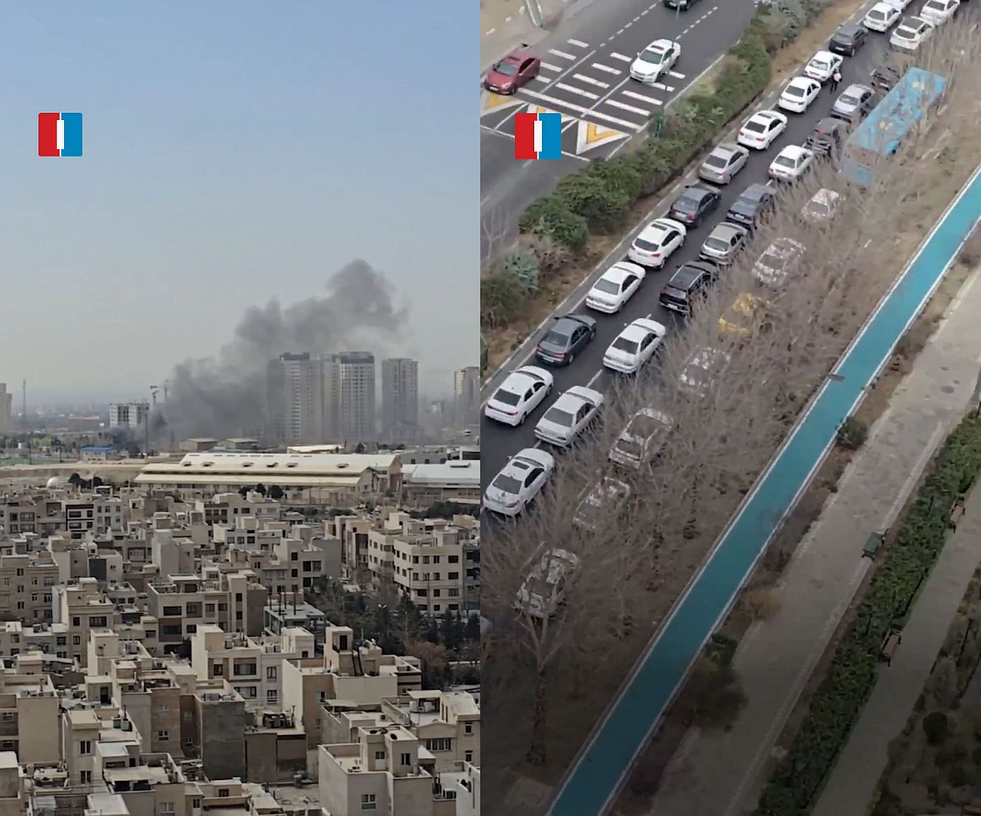 Μαζική έξοδος από την Τεχεράνη: Ουρές σε πρατήρια καυσίμων καθώς πολίτες μετακινούνται σε περιοχές εκτός πρωτεύουσας