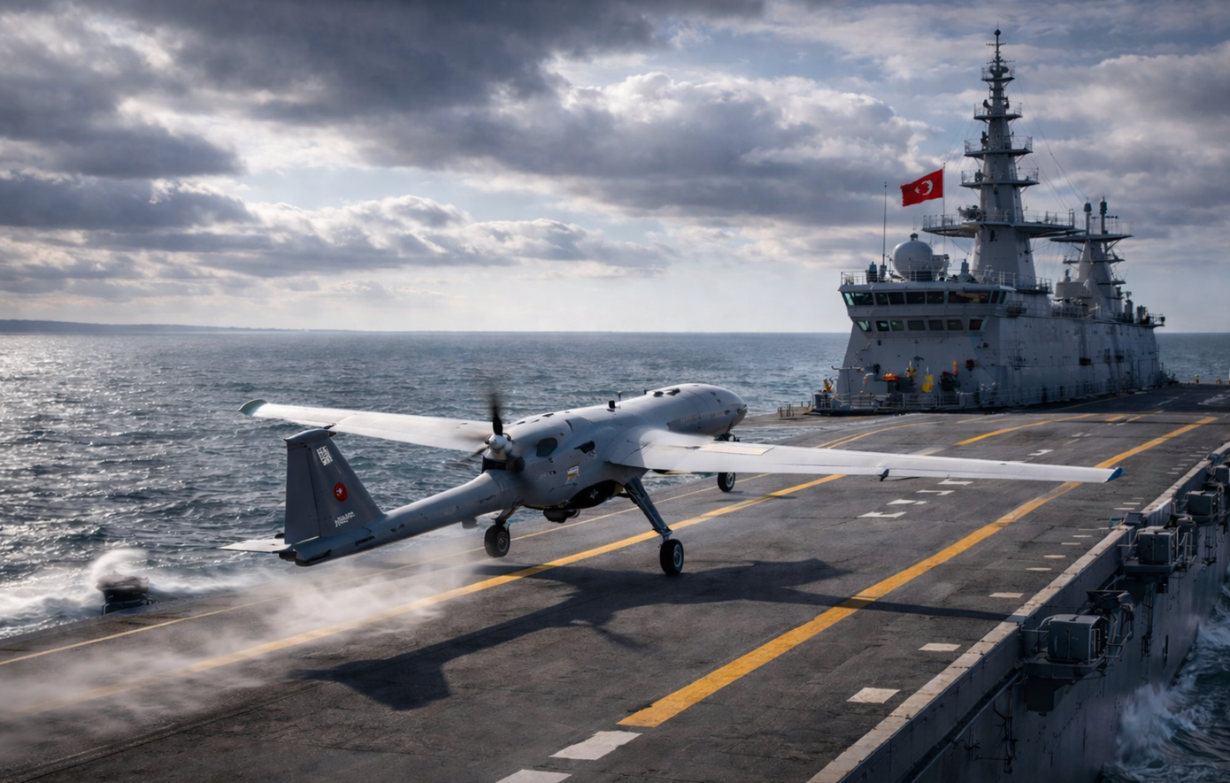 Τα τουρκικά drone στο NATO: Το πρώτο πλήγμα από Bayraktar TB3 που απογειώθηκε από το «μίνι αεροπλανοφόρο» TCG Anadolu