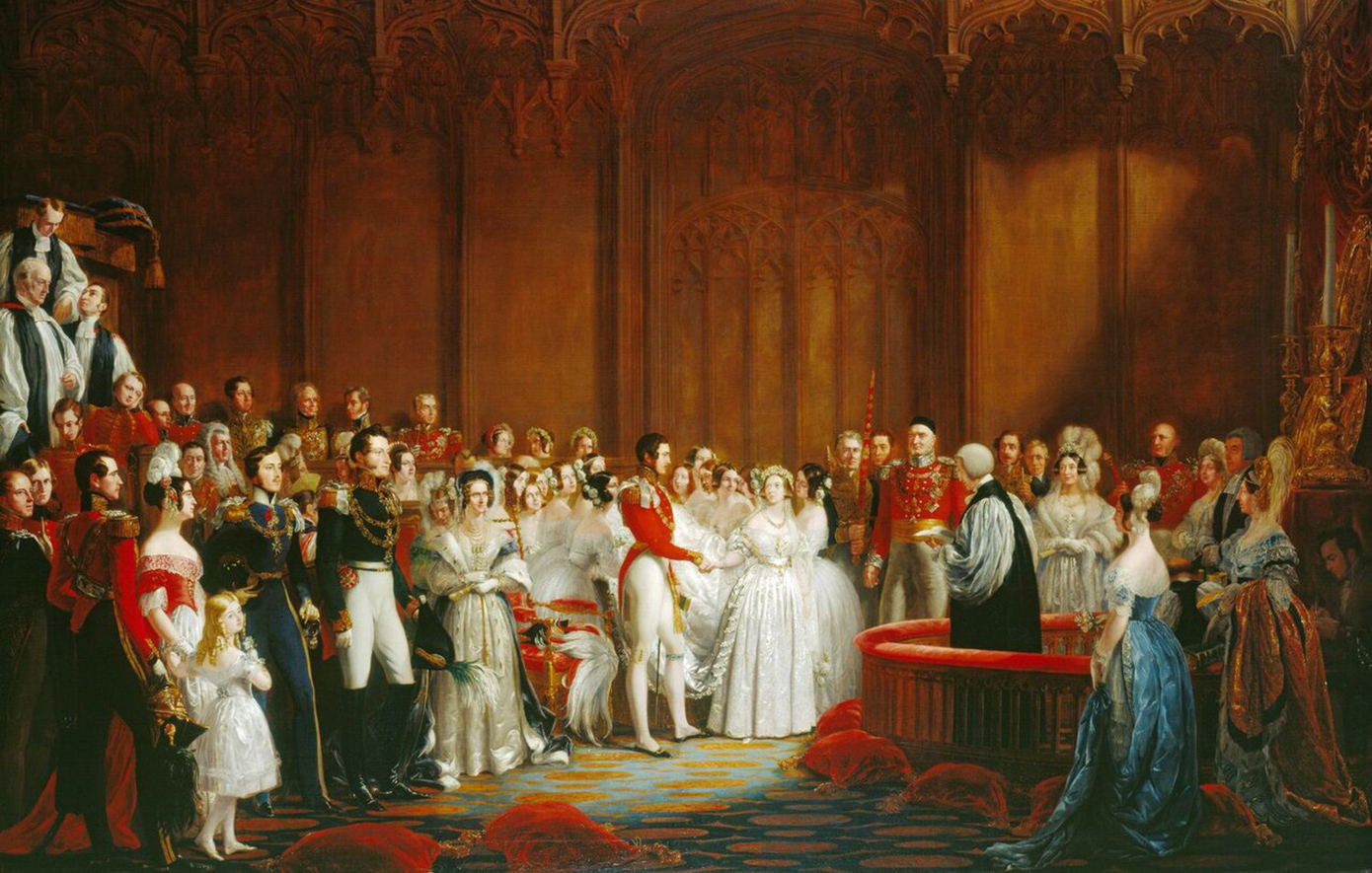 Η μικροσκοπική βασίλισσα που έκανε το λευκό νυφικό μόδα