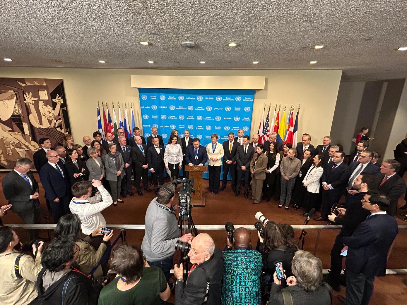 Η Ουκρανία χαιρετίζει το ψήφισμα της Γενική Συνέλευσης του ΟΗΕ για διαρκή ειρήνη