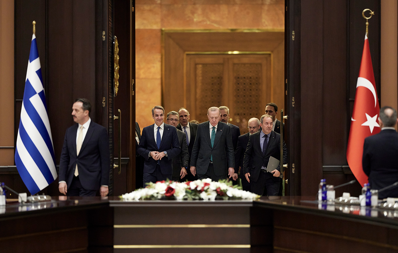 Ολοκληρώθηκε η συνάντηση Μητσοτάκη &#8211; Ερντογάν στην Άγκυρα: Ξεκίνησε το Ανώτατο Συμβούλιο Συνεργασίας