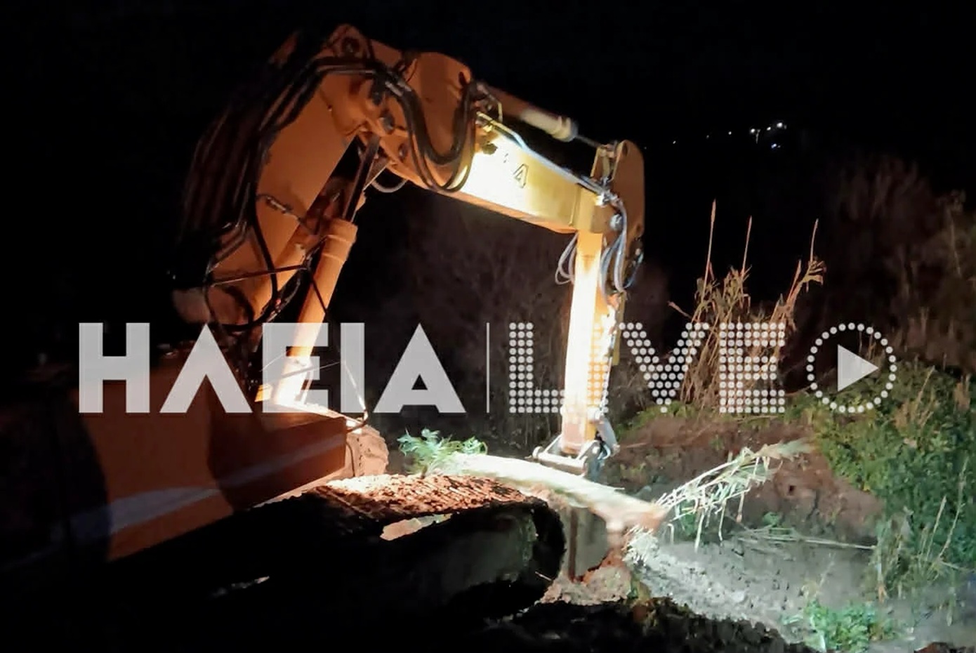 Φούσκωσε ο Αλφειός μετά τη νεροποντή &#8211; Σε επιφυλακή τρεις δήμοι στην Ηλεία