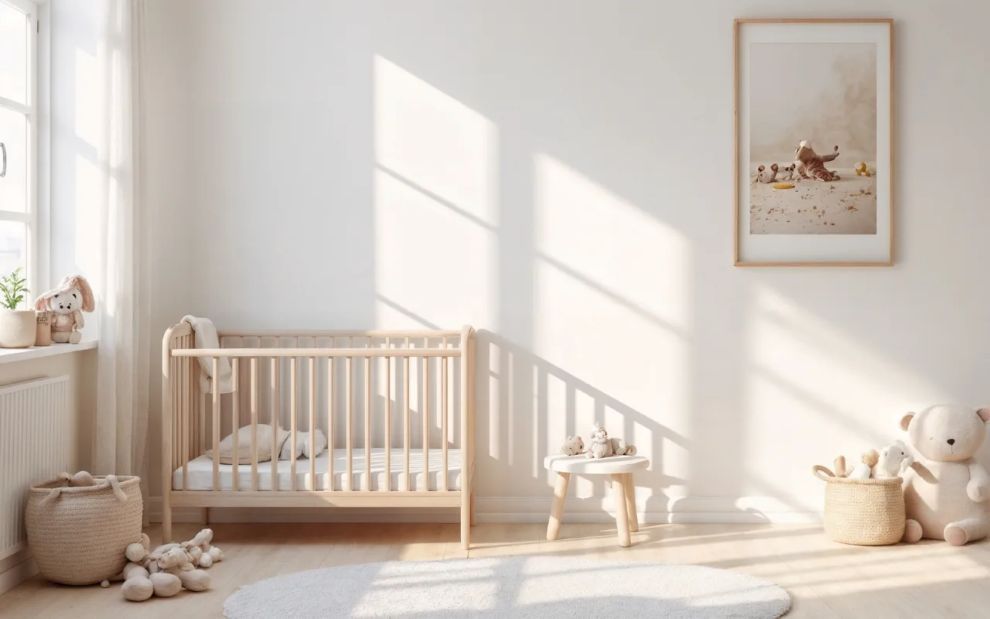 Βρεφικό δωμάτιο σε γήινες αποχρώσεις: Ηρεμία, ζεστασιά και φυσική αρμονία