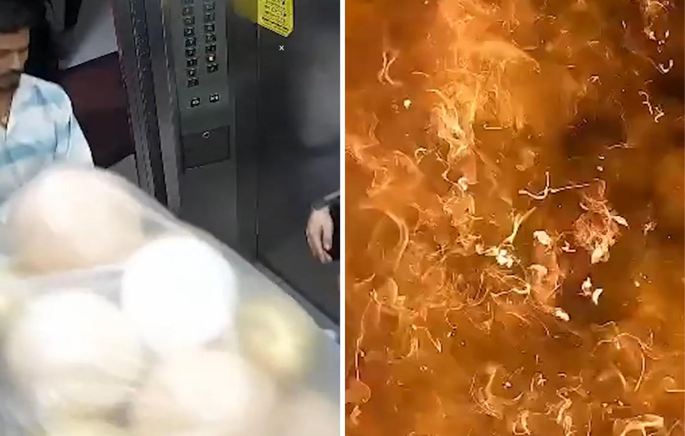 Μπουκέτο με μπαλόνια προκάλεσαν έκρηξη μέσα σε ασανσέρ &#8211; Τραυματίστηκαν με εγκαύματα δυο άτομα